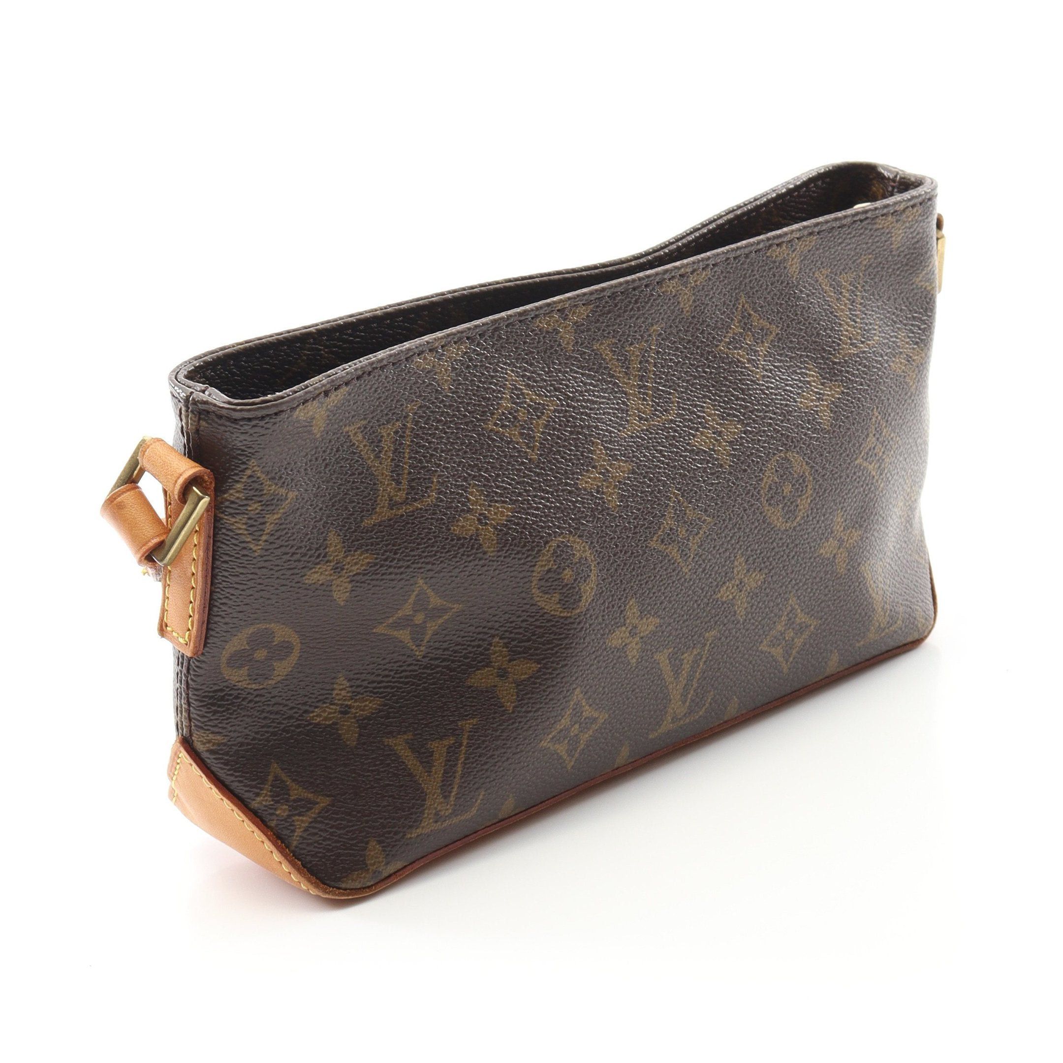 Louis Vuitton Louis Vuitton Trotteur Monogram Shoulder Bag Leather Brown Size ONE SIZE - 2 Thumbnail
