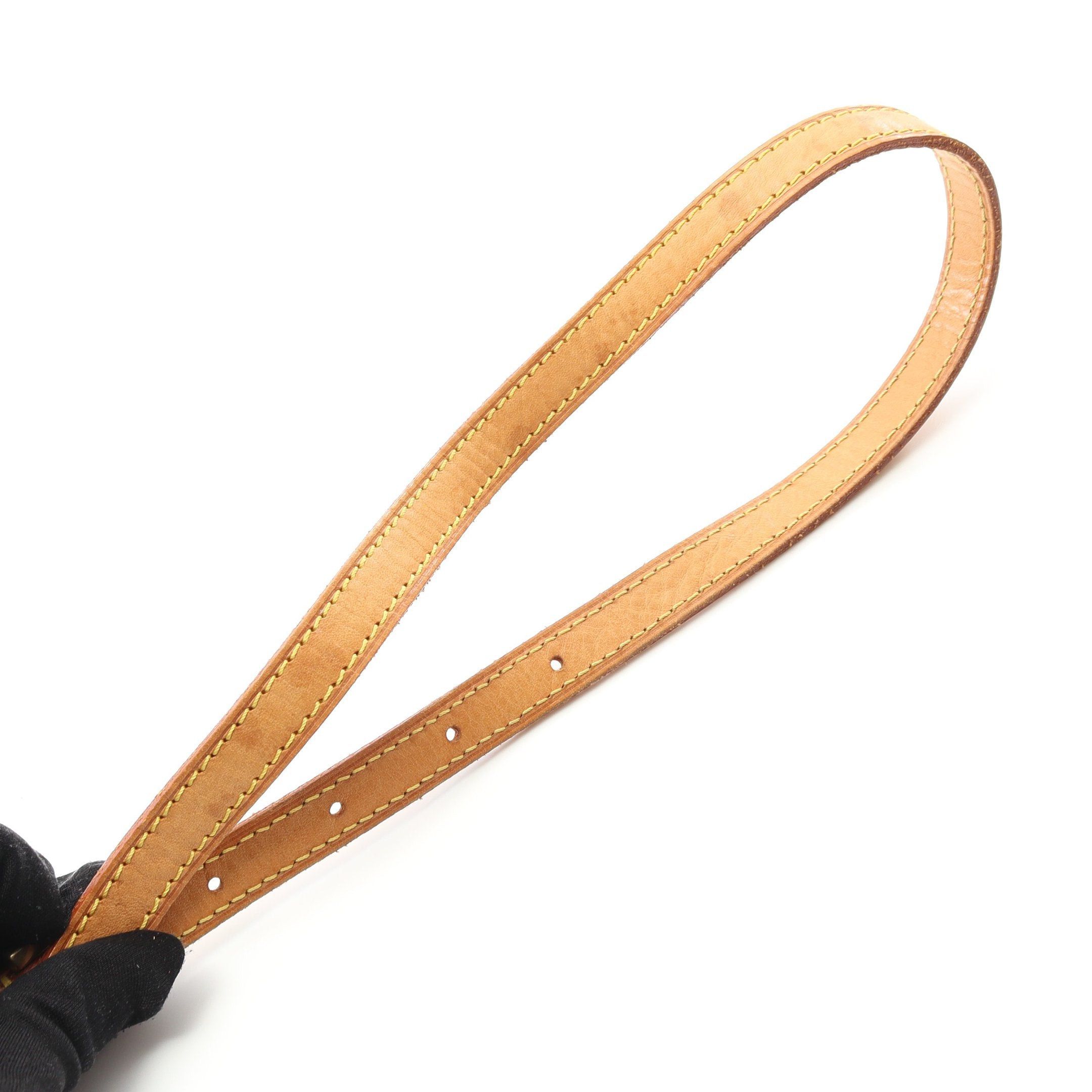 Louis Vuitton Louis Vuitton Trotteur Monogram Shoulder Bag Leather Brown Size ONE SIZE - 8 Thumbnail