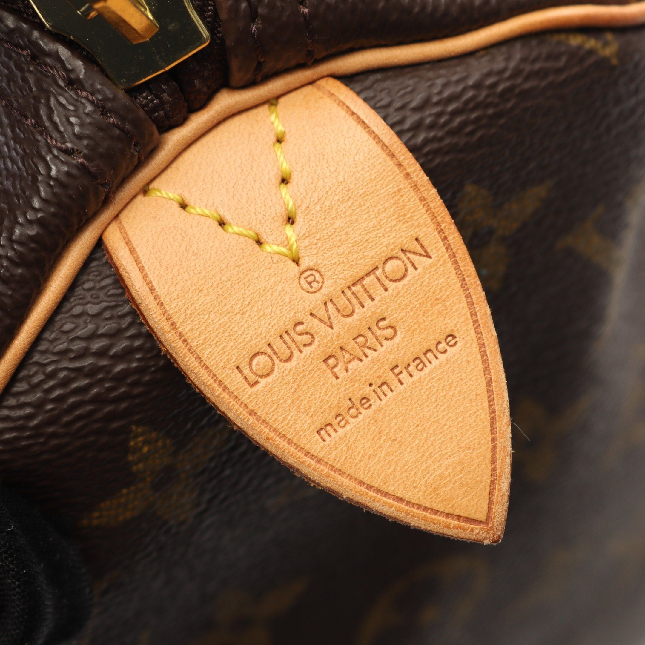 Louis Vuitton Louis Vuitton Keepall 45 Monogram Boston Bag Leather Brown Size ONE SIZE - 4 Thumbnail