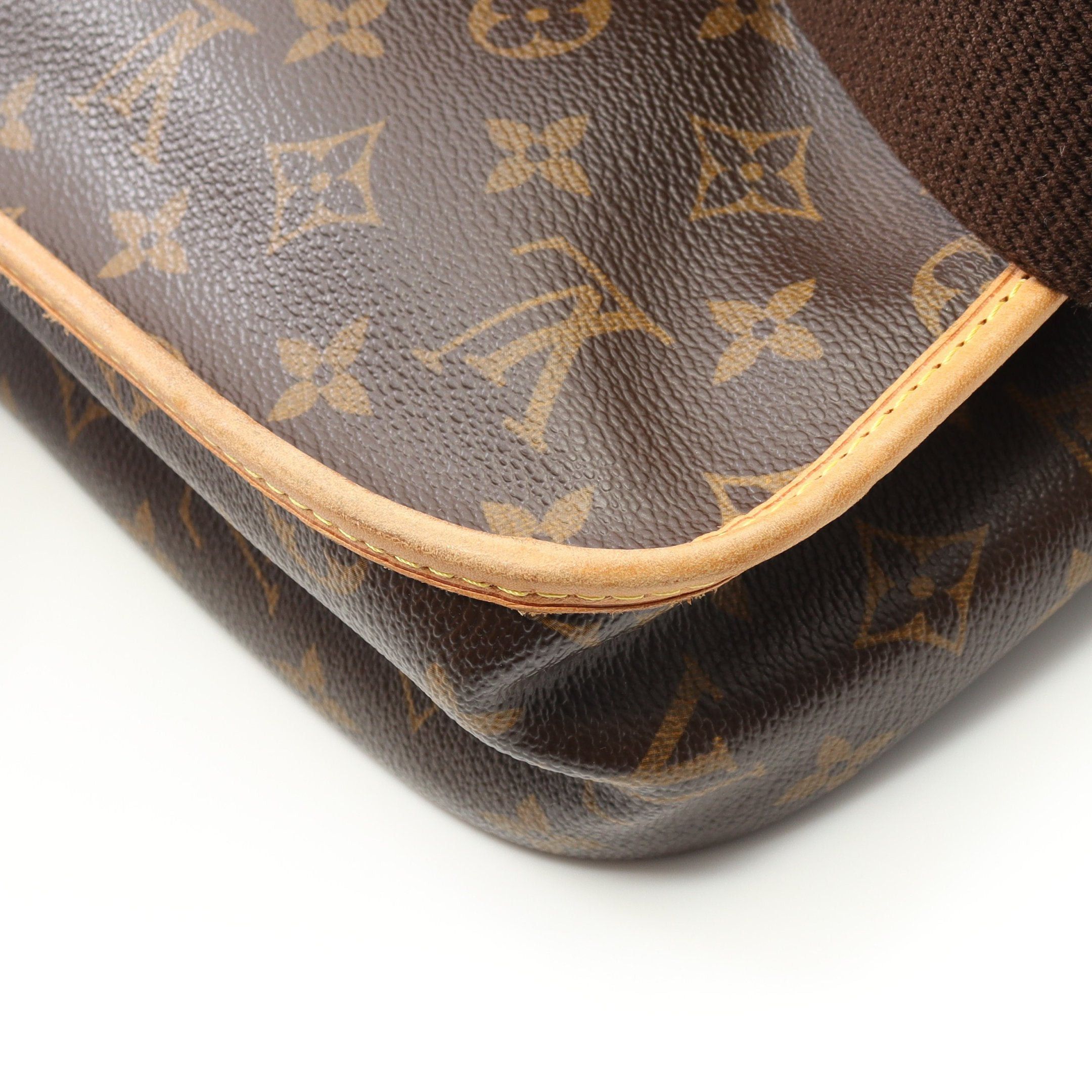 Louis Vuitton Louis Vuitton Messenger Pm Bosforo Monogram Shoulder Bag Leather Brown Size ONE SIZE - 7 Thumbnail