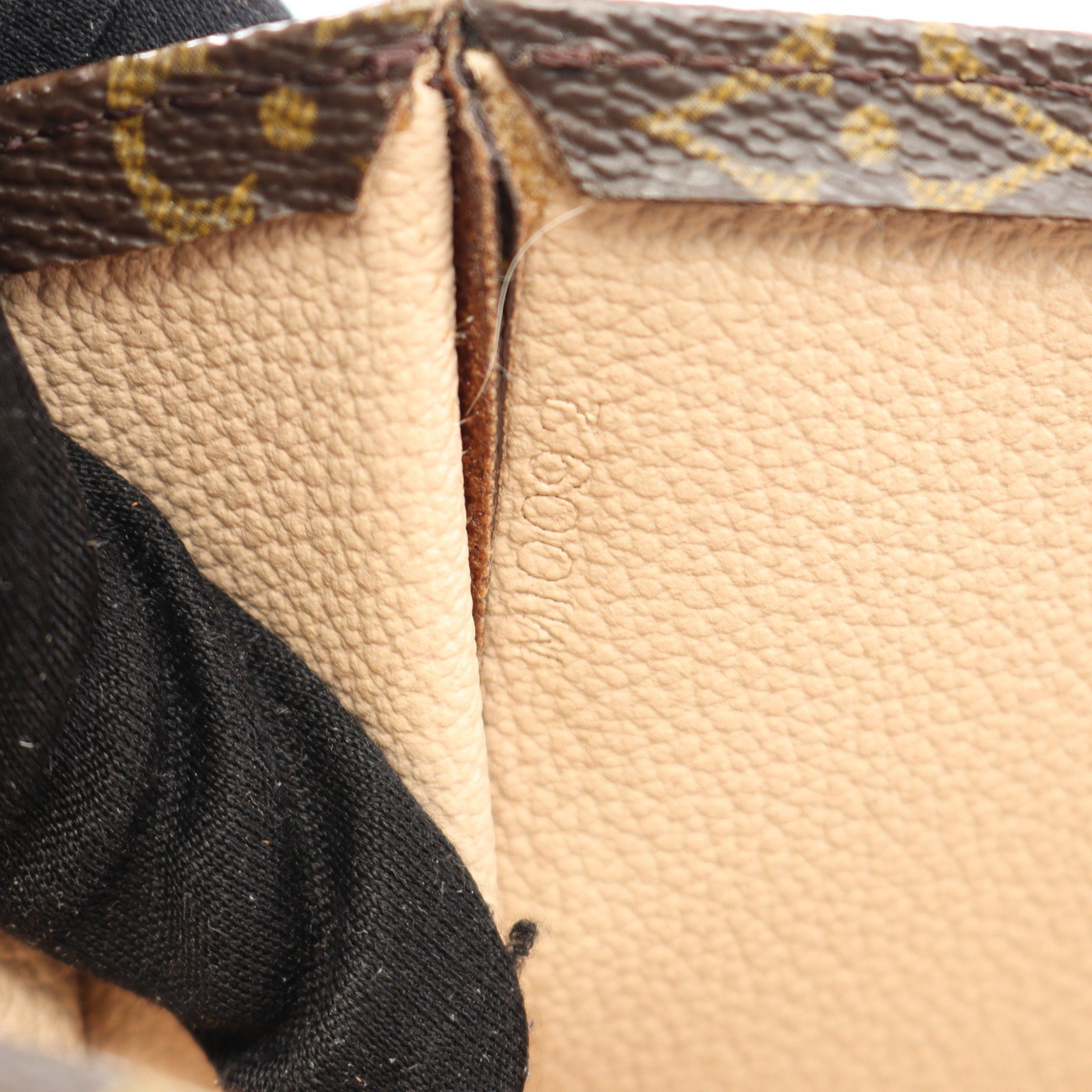 Louis Vuitton Louis Vuitton Sac Plat Monogram Handbag Tote Bag Leather Brown Size ONE SIZE - 5 Thumbnail