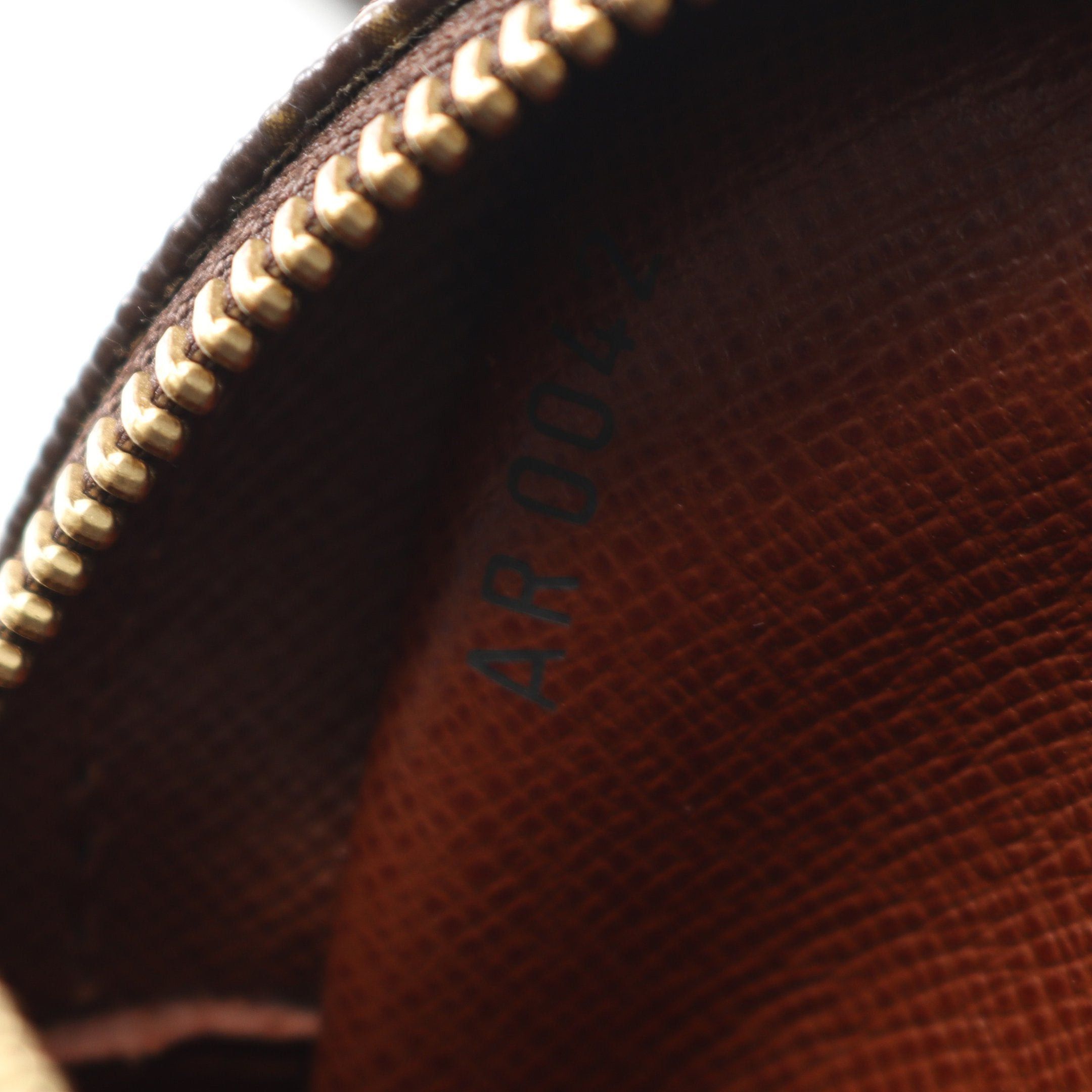 Louis Vuitton Louis Vuitton Amazon Monogram Shoulder Bag Leather Brown Size ONE SIZE - 5 Thumbnail