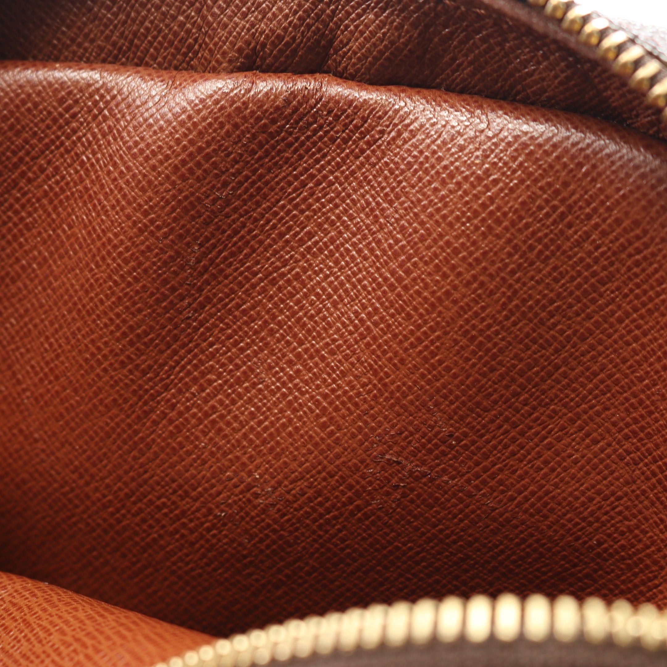 Louis Vuitton Louis Vuitton Amazon Monogram Shoulder Bag Leather Brown Size ONE SIZE - 10 Thumbnail