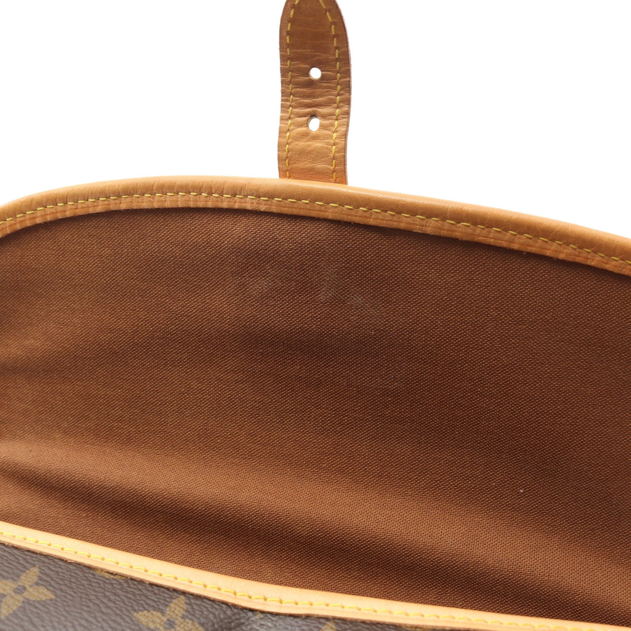 Louis Vuitton Louis Vuitton Sologne Monogram Shoulder Bag Leather Brown Size ONE SIZE - 12 Thumbnail