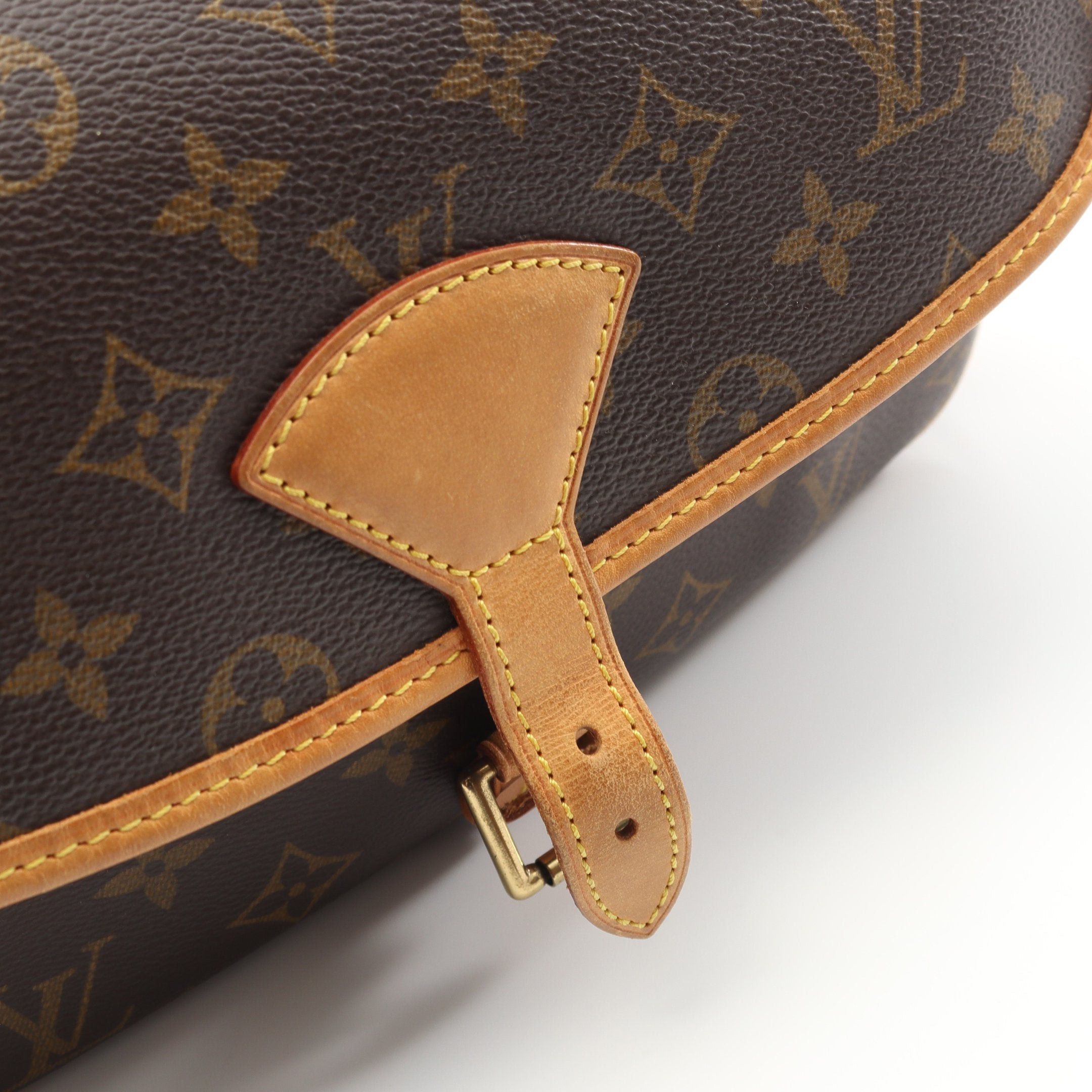 Louis Vuitton Louis Vuitton Sologne Monogram Shoulder Bag Leather Brown Size ONE SIZE - 7 Thumbnail