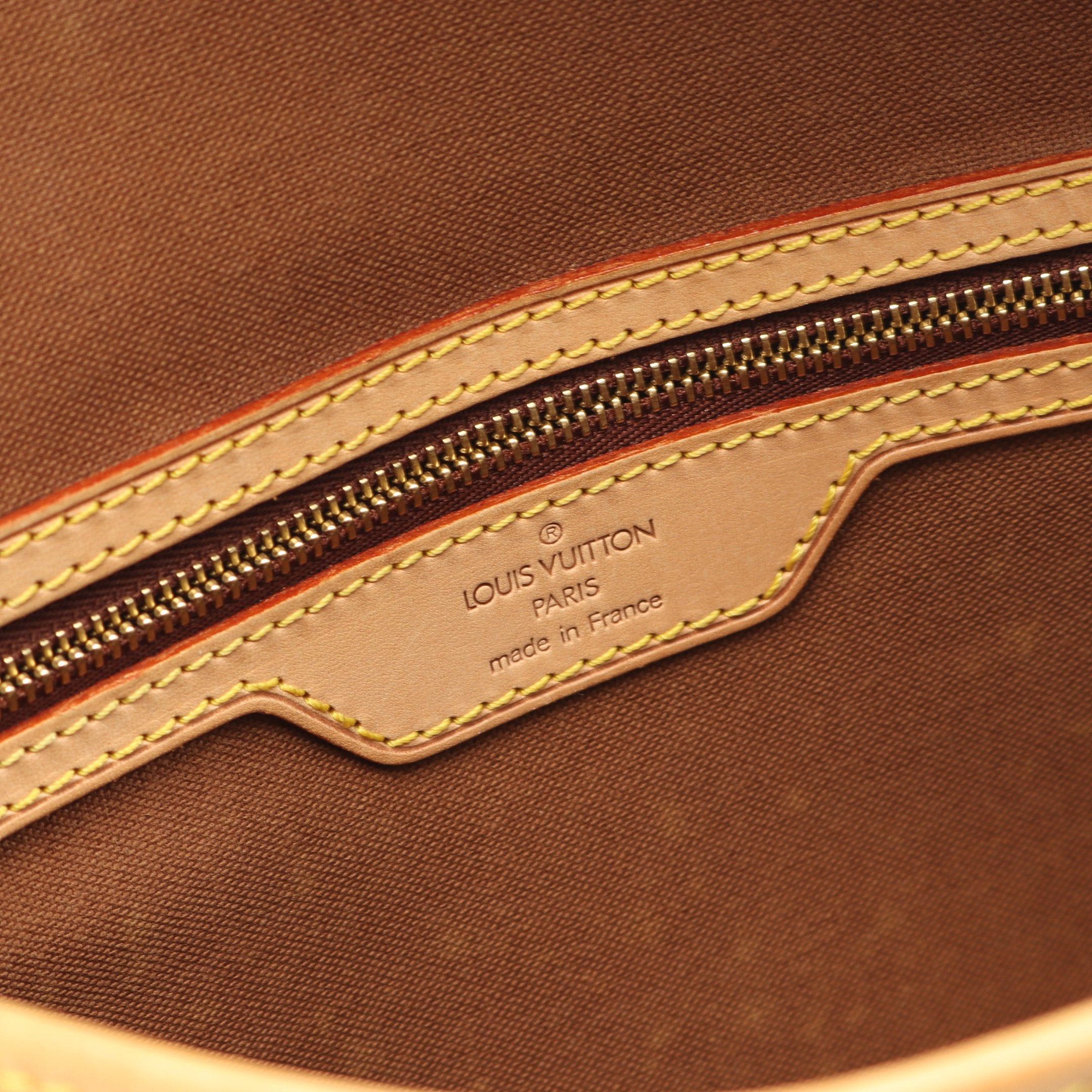 Louis Vuitton Louis Vuitton Sologne Monogram Shoulder Bag Leather Brown Size ONE SIZE - 4 Thumbnail