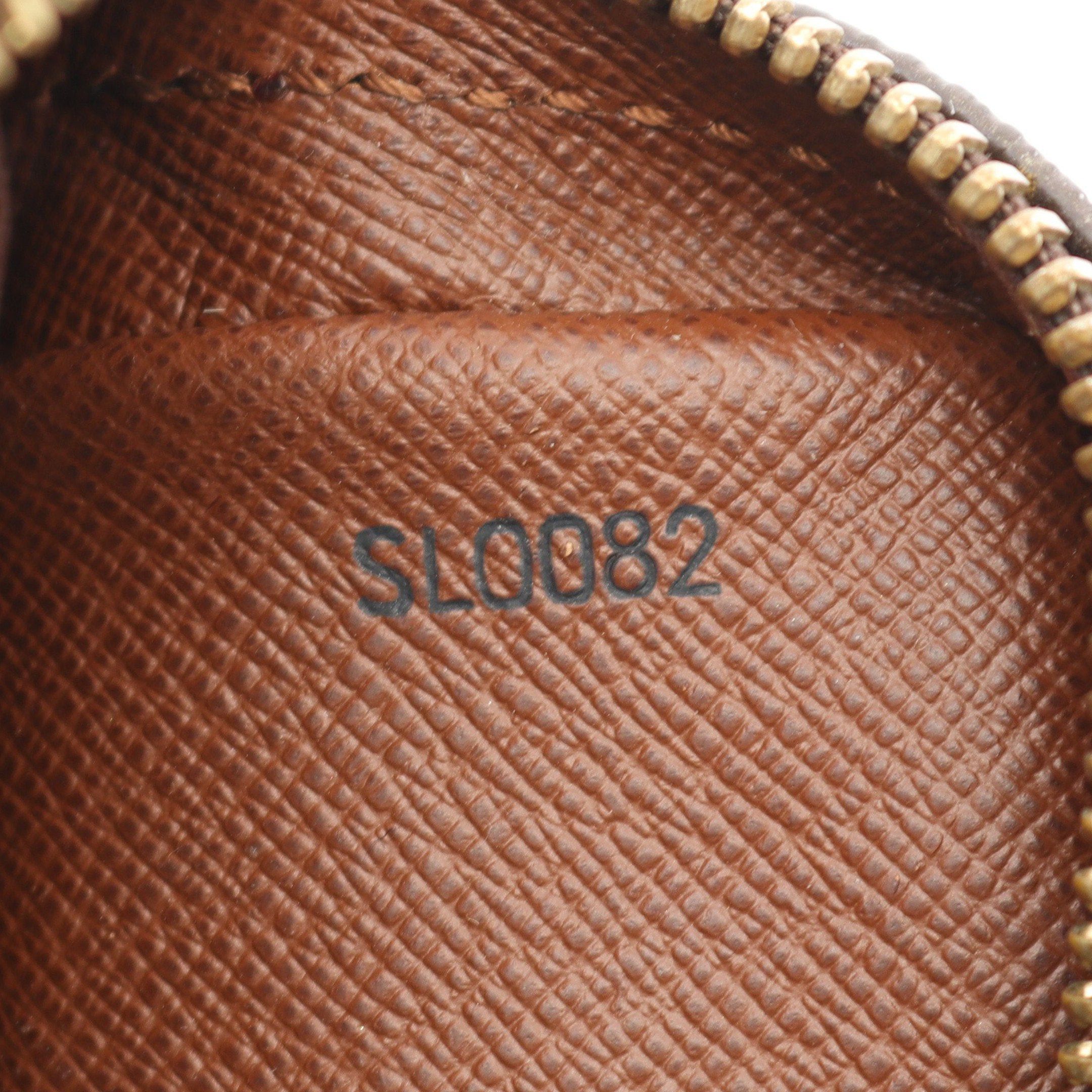 Louis Vuitton Louis Vuitton Danube Monogram Shoulder Bag Leather Brown Size ONE SIZE - 5 Thumbnail