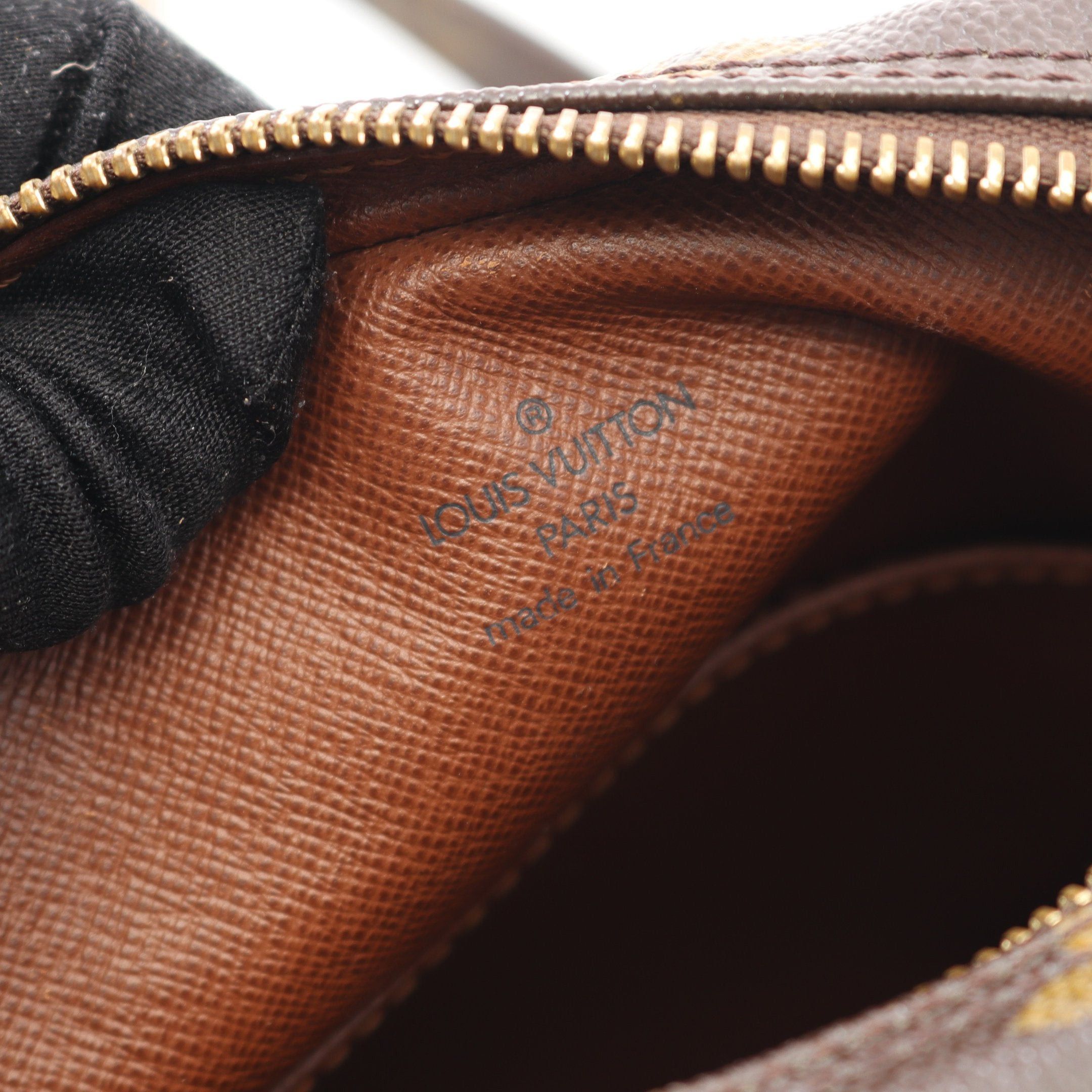 Louis Vuitton Louis Vuitton Danube Monogram Shoulder Bag Leather Brown Size ONE SIZE - 4 Thumbnail
