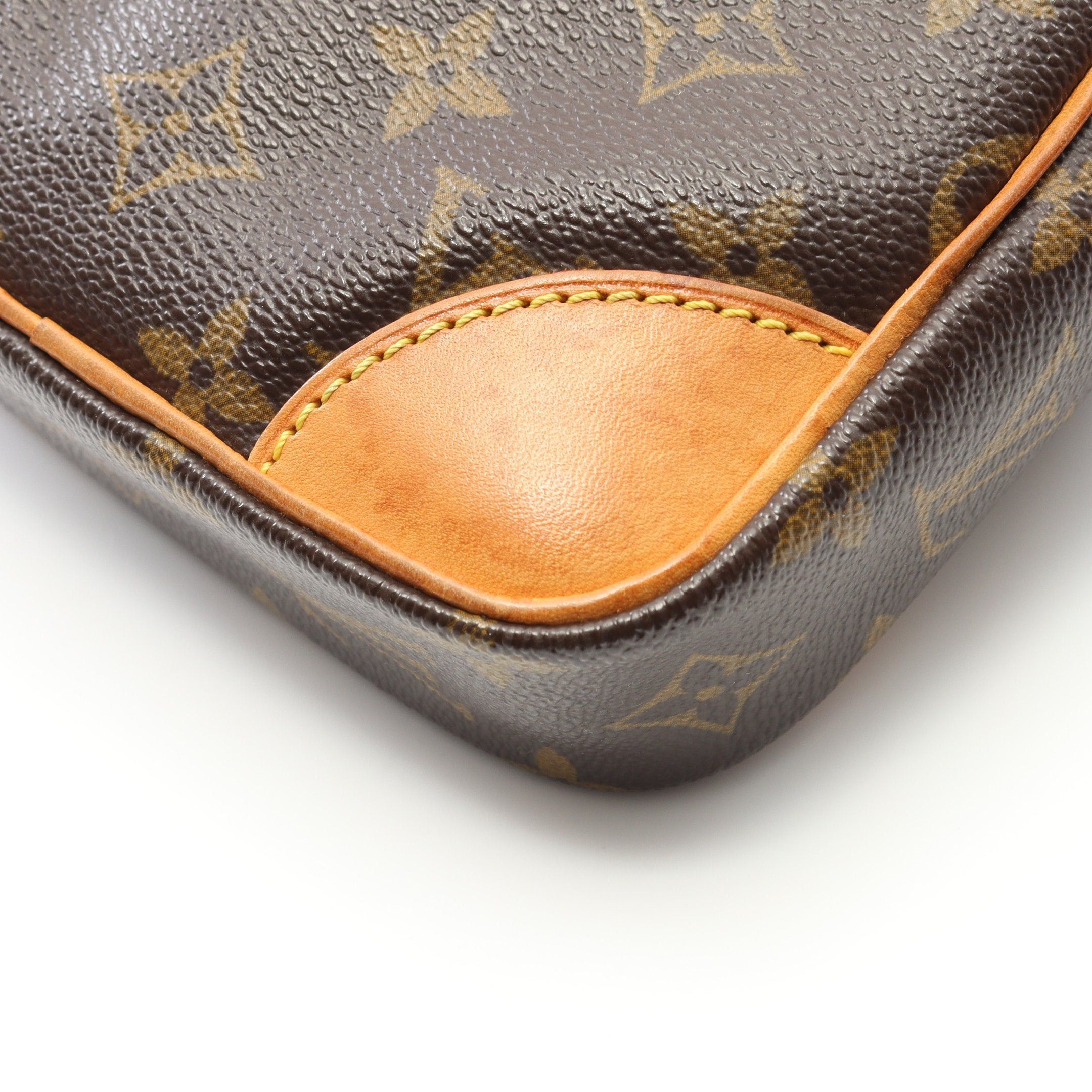 Louis Vuitton Louis Vuitton Danube Monogram Shoulder Bag Leather Brown Size ONE SIZE - 7 Thumbnail