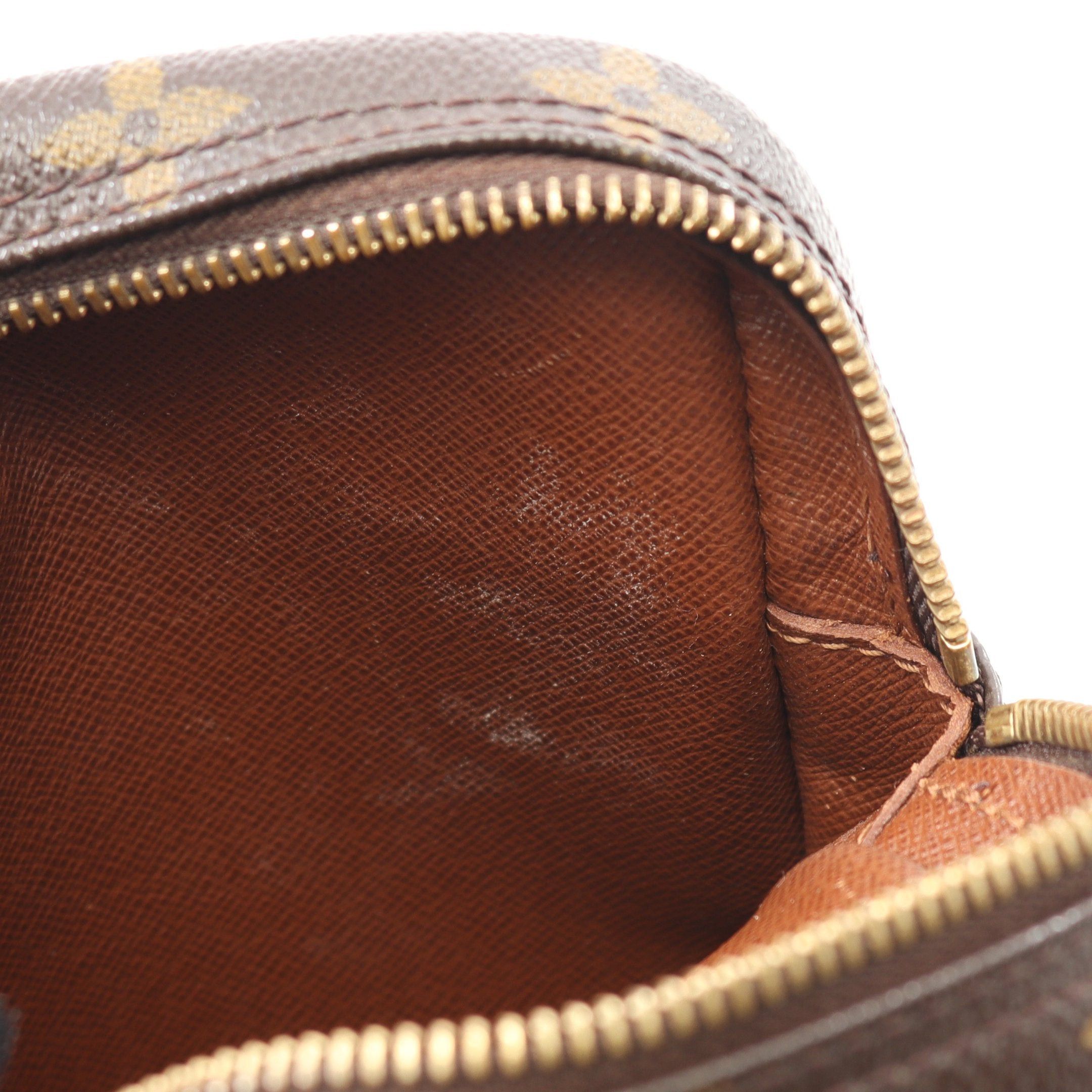 Louis Vuitton Louis Vuitton Danube Monogram Shoulder Bag Leather Brown Size ONE SIZE - 6 Thumbnail