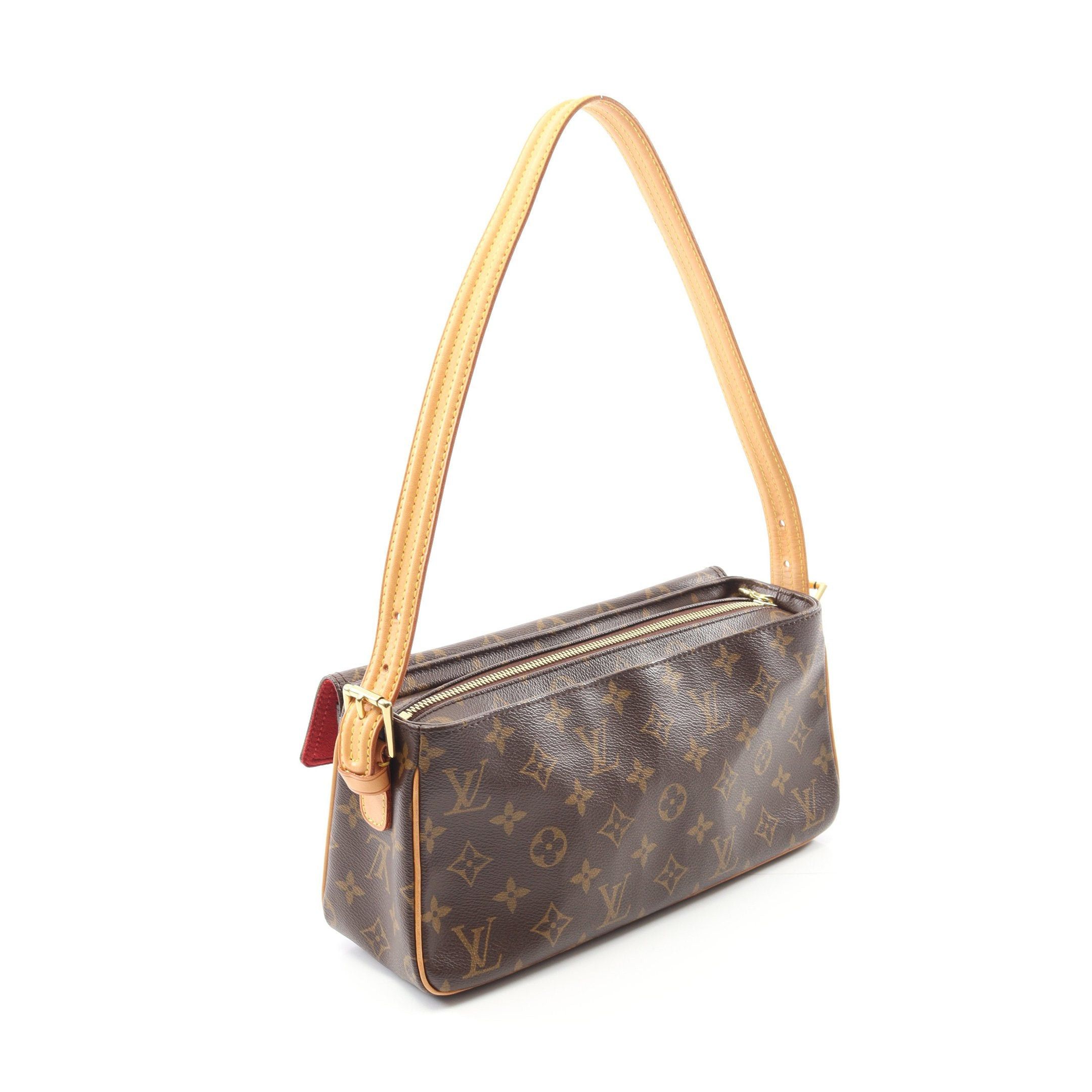 Louis Vuitton Louis Vuitton Vivacite Mm Monogram Shoulder Bag Leather Brown Size ONE SIZE - 2 Thumbnail