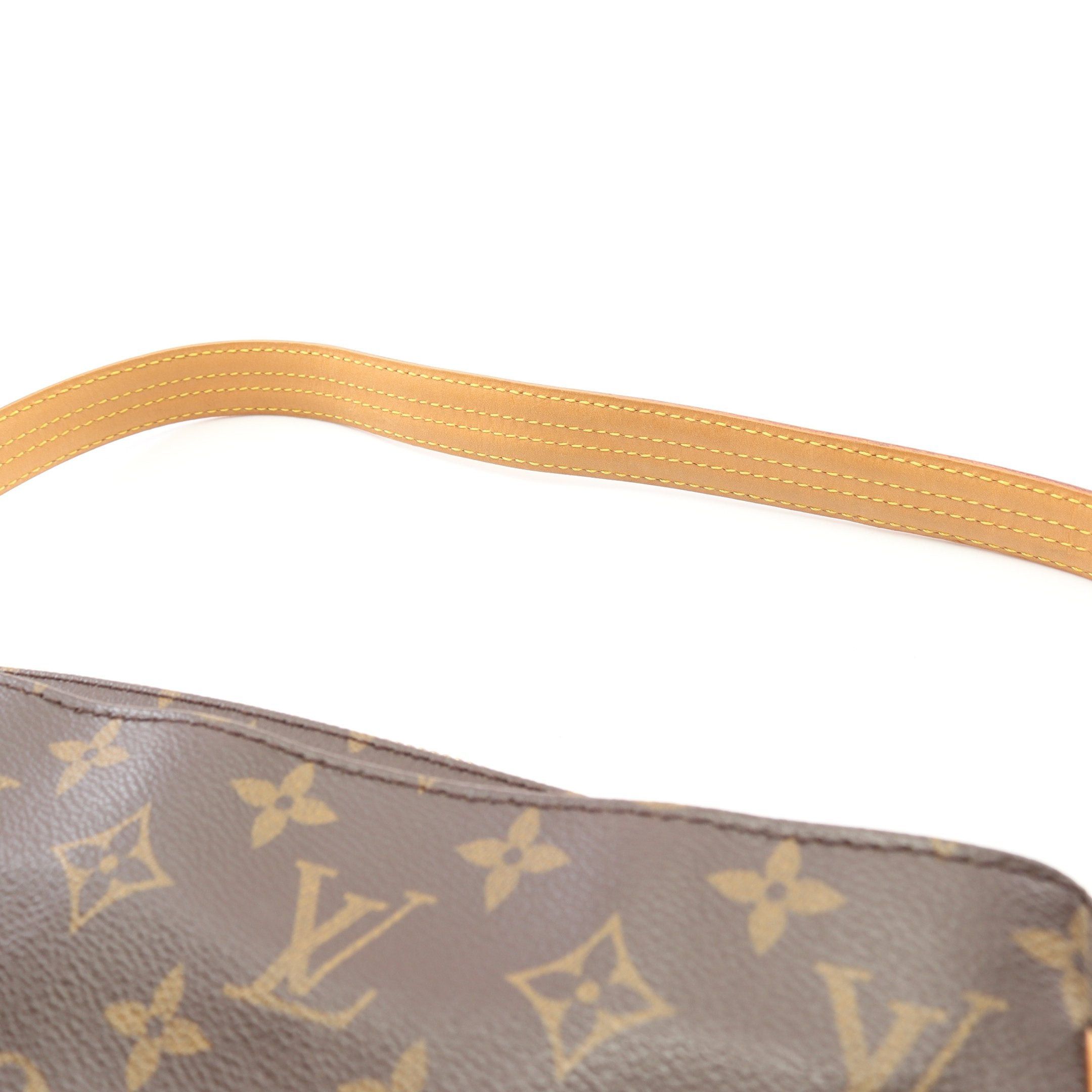 Louis Vuitton Louis Vuitton Vivacite Mm Monogram Shoulder Bag Leather Brown Size ONE SIZE - 7 Thumbnail