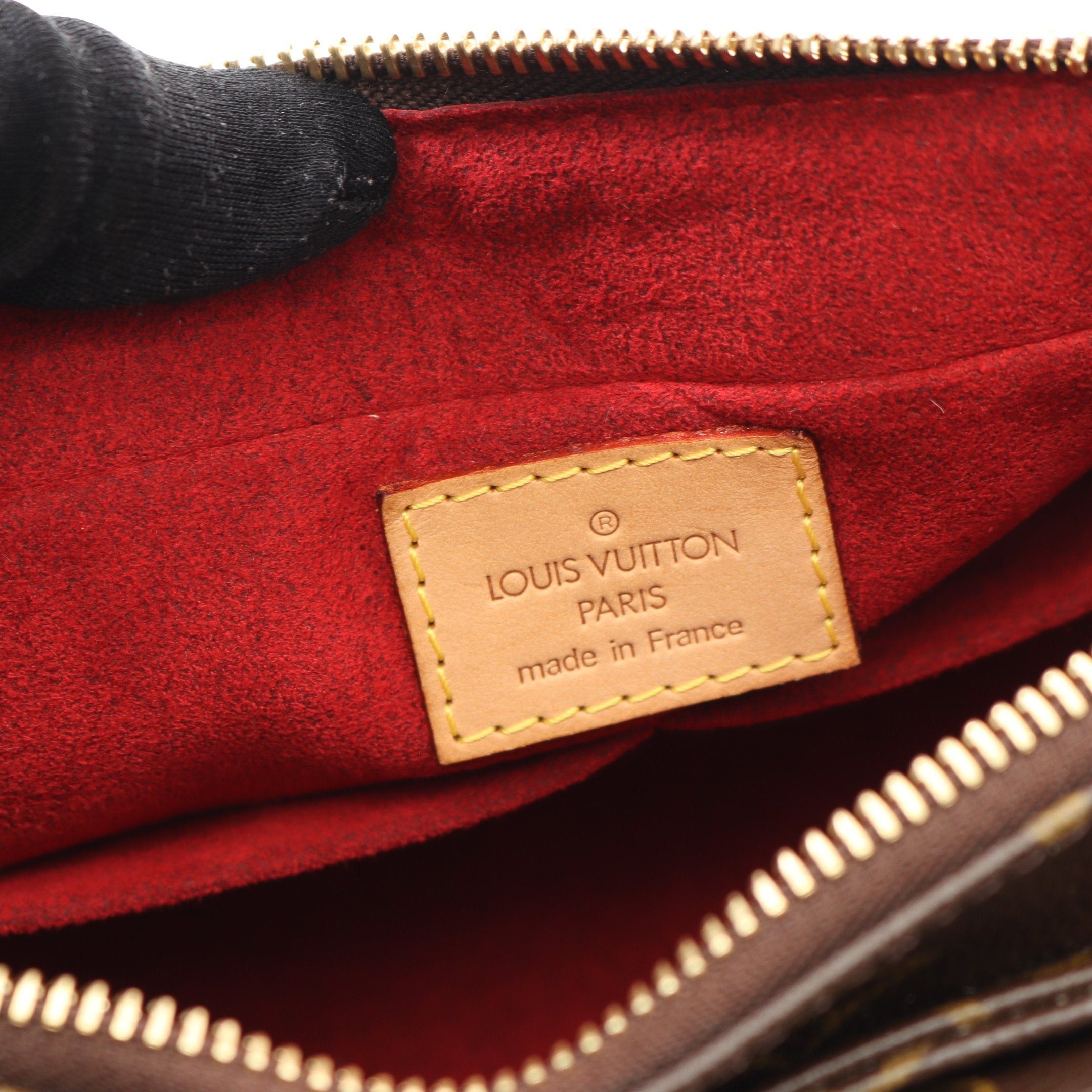 Louis Vuitton Louis Vuitton Vivacite Mm Monogram Shoulder Bag Leather Brown Size ONE SIZE - 4 Thumbnail