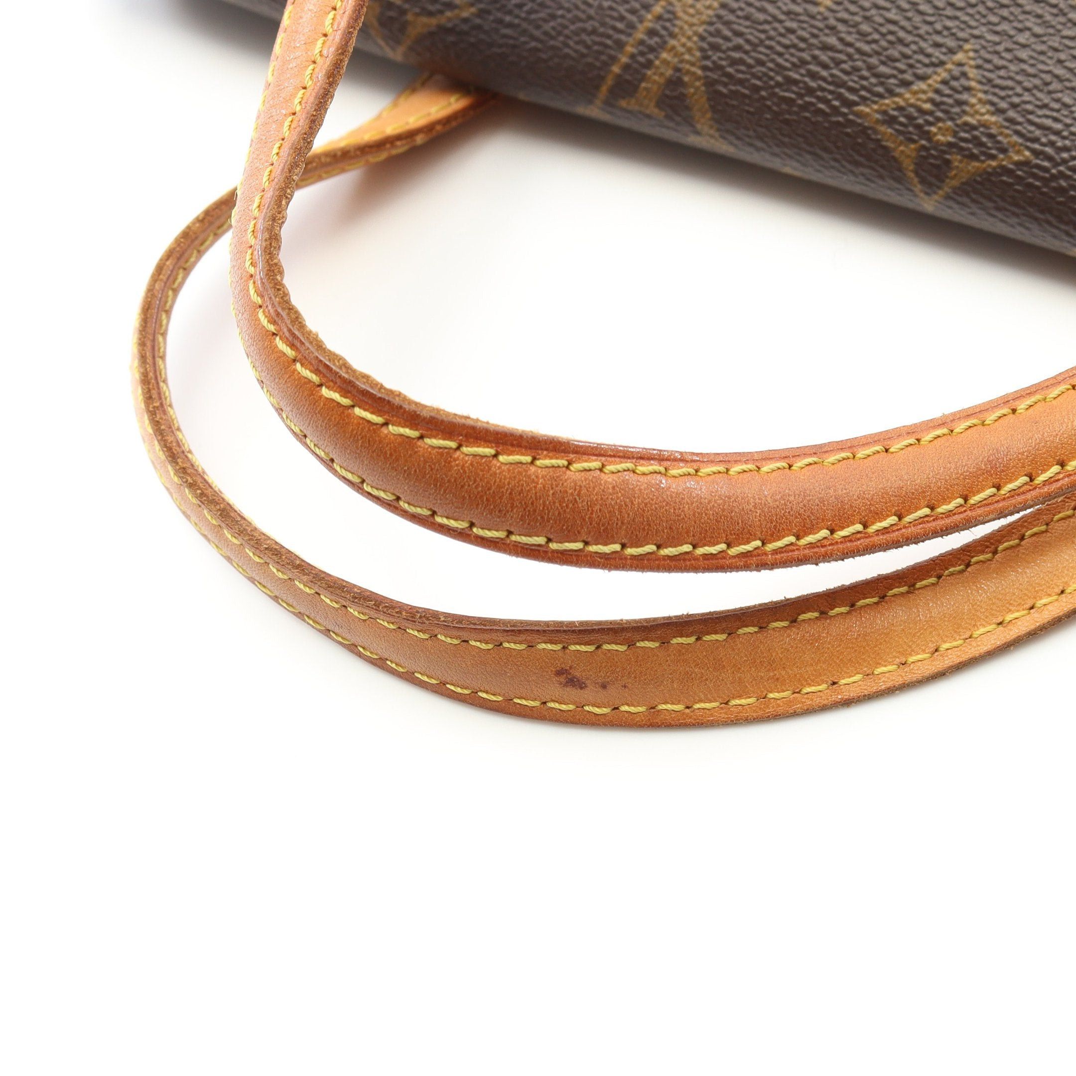 Louis Vuitton Louis Vuitton Sonatine Monogram Handbag Leather Brown Size ONE SIZE - 7 Thumbnail