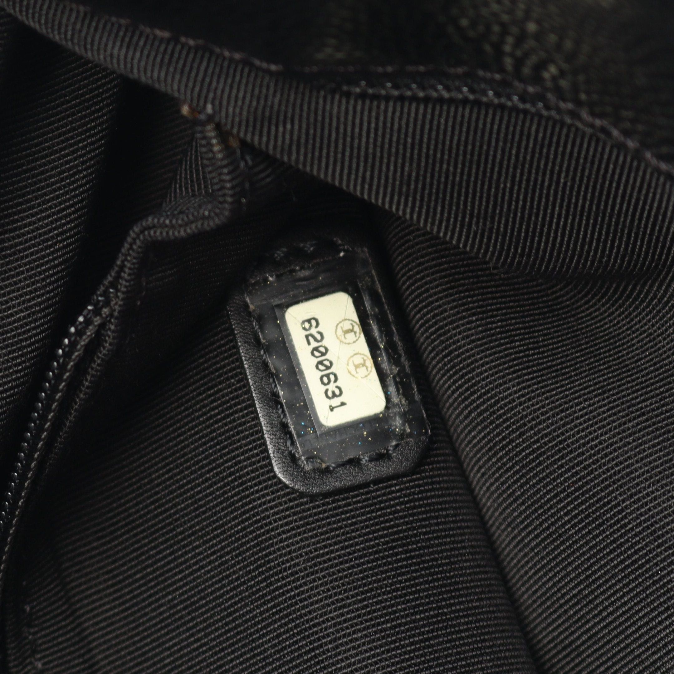 Chanel Chanel Coco Mark Shoulder Bag Tote Caviar Skin Black Hardware Size ONE SIZE - 5 Thumbnail