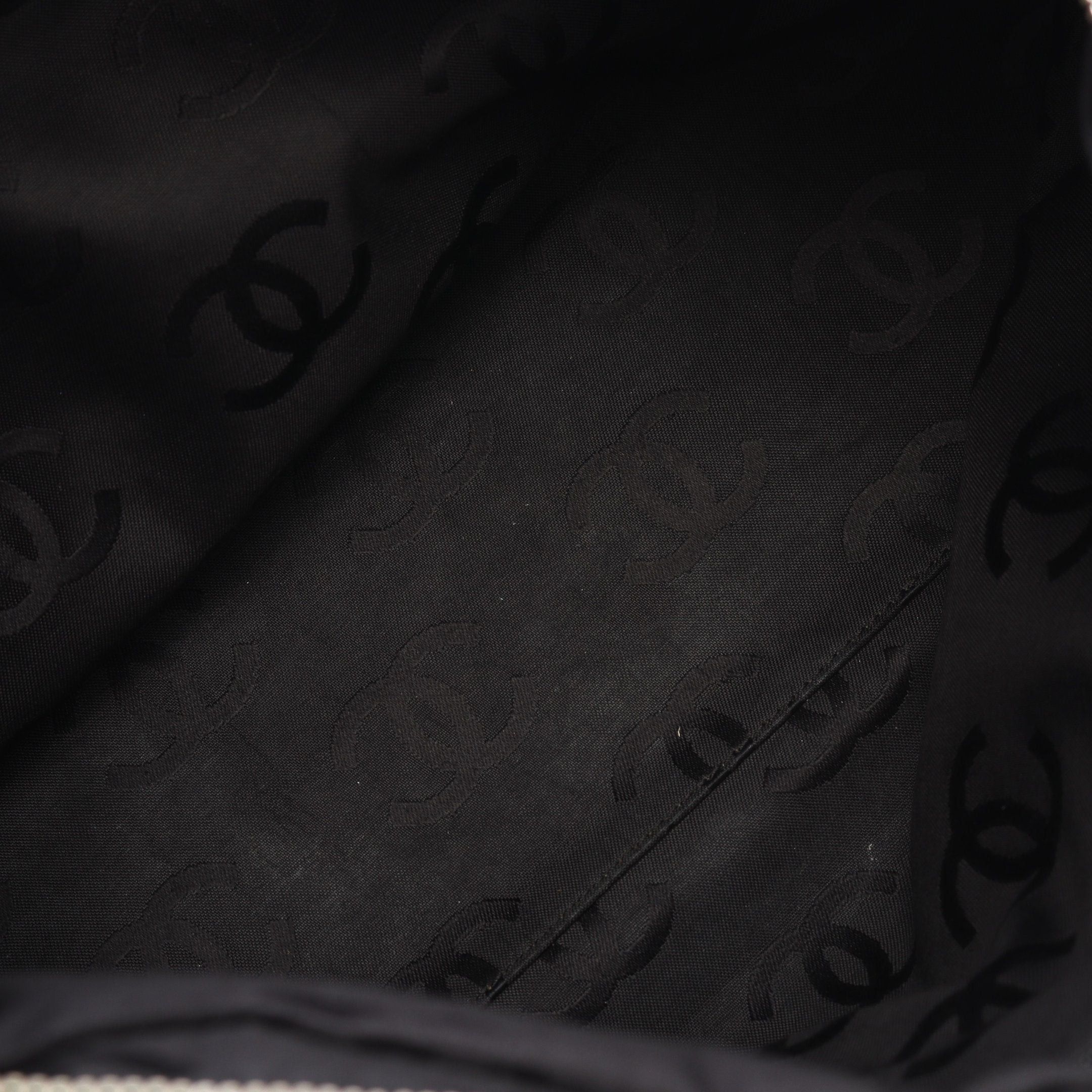 Chanel Chanel Coco Mark One Shoulder Bag Caviar Skin Black Silver Hardware Size ONE SIZE - 10 Thumbnail