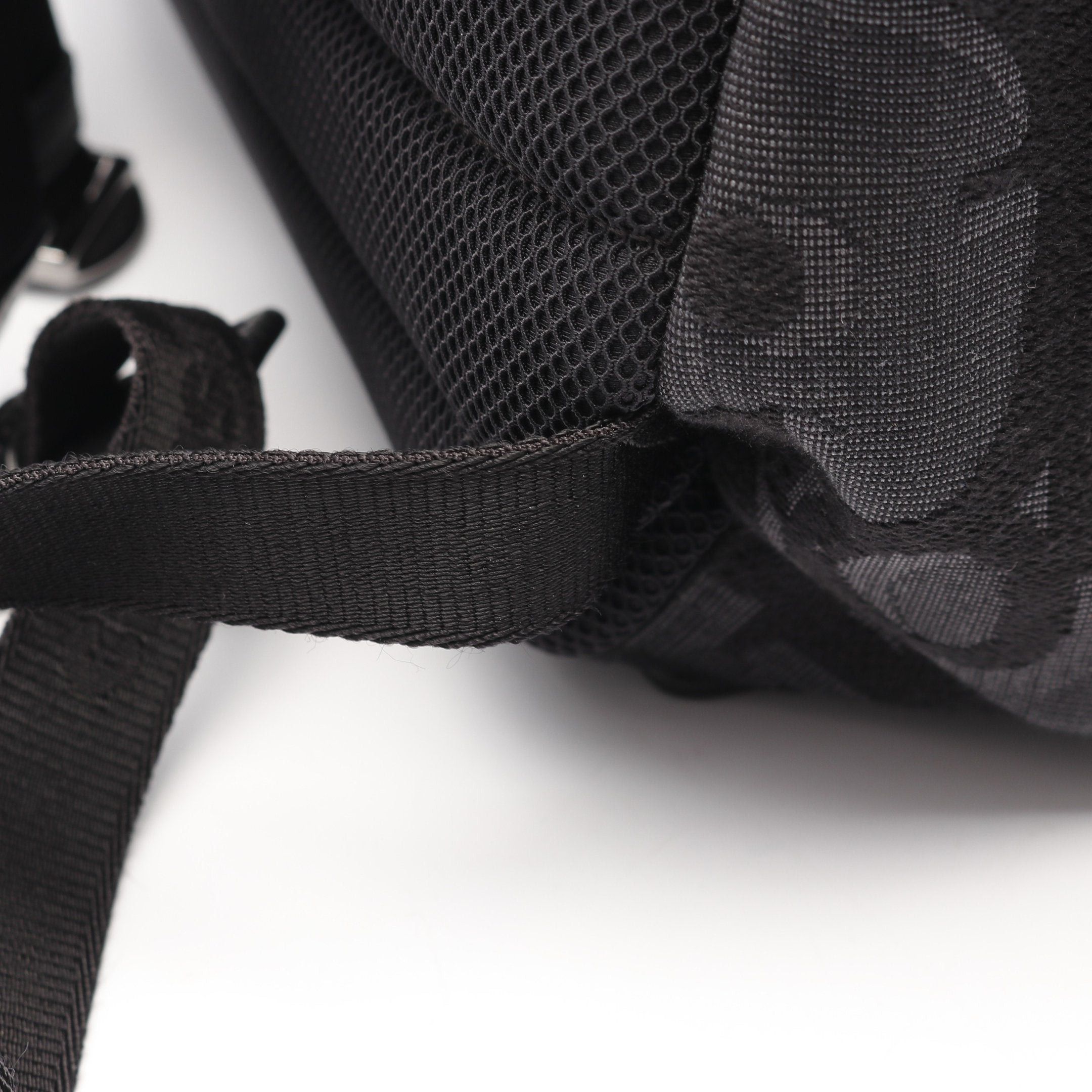 Dior Dior Oblique Jacquard Backpack Rucksack Canvas Leather Black Dark Gray Size ONE SIZE - 7 Thumbnail
