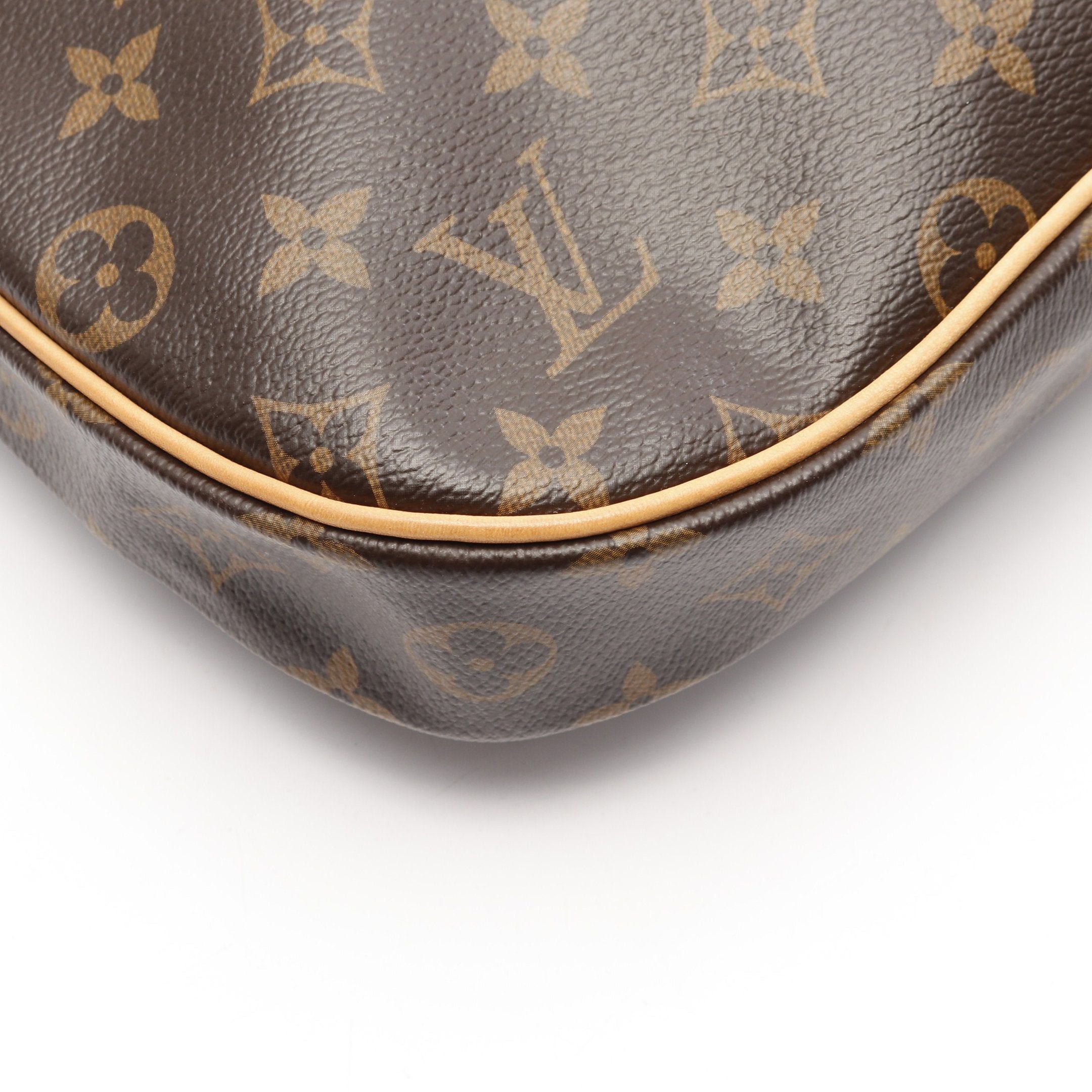 Louis Vuitton Louis Vuitton Odeon Pm Monogram Shoulder Bag Leather Brown Size ONE SIZE - 6 Thumbnail