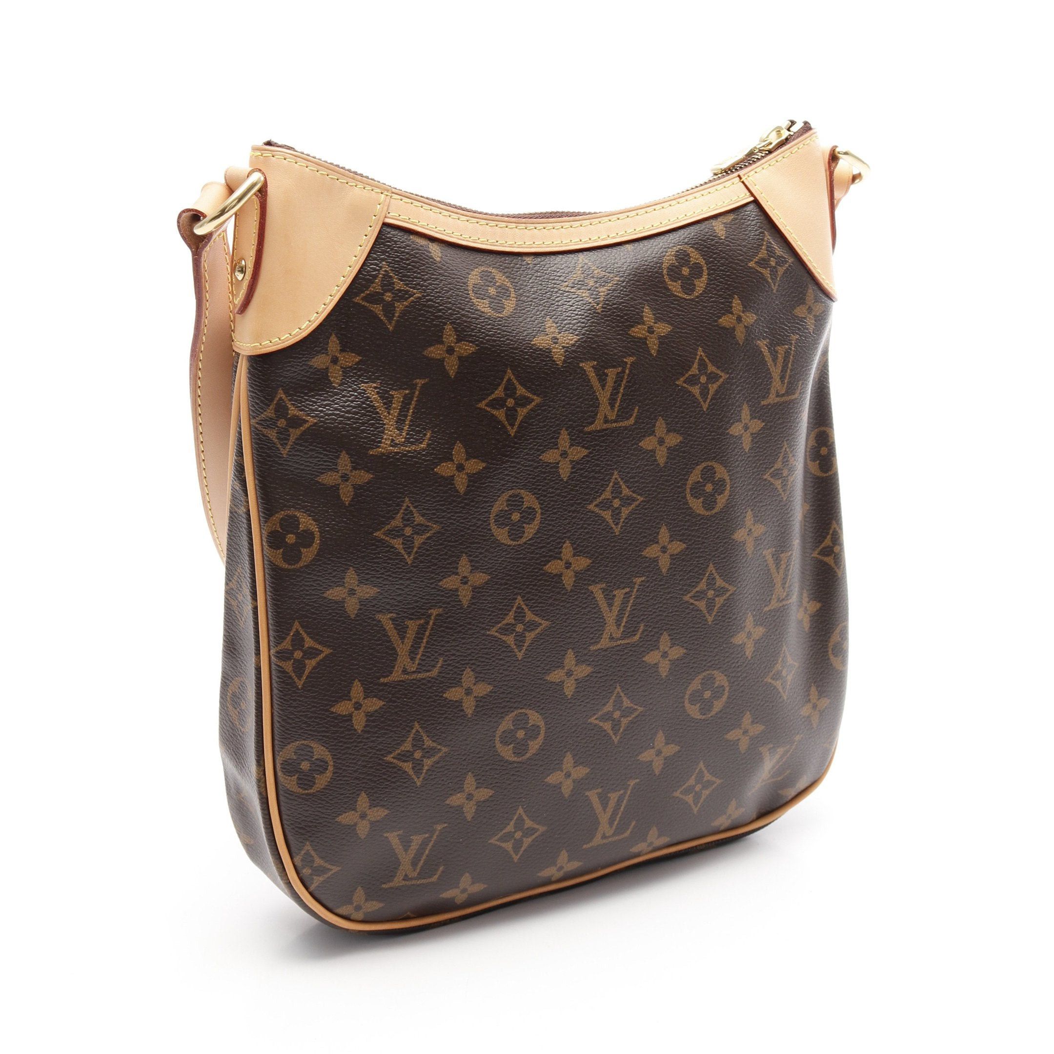Louis Vuitton Louis Vuitton Odeon Pm Monogram Shoulder Bag Leather Brown Size ONE SIZE - 2 Thumbnail