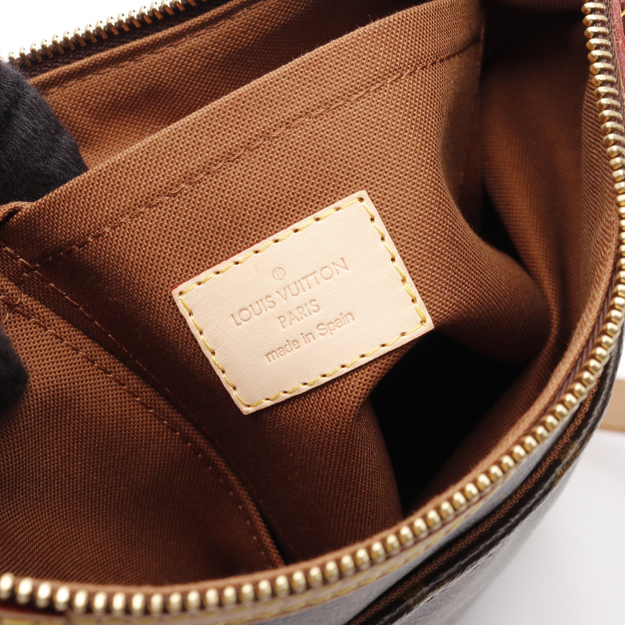 Louis Vuitton Louis Vuitton Odeon Pm Monogram Shoulder Bag Leather Brown Size ONE SIZE - 4 Thumbnail