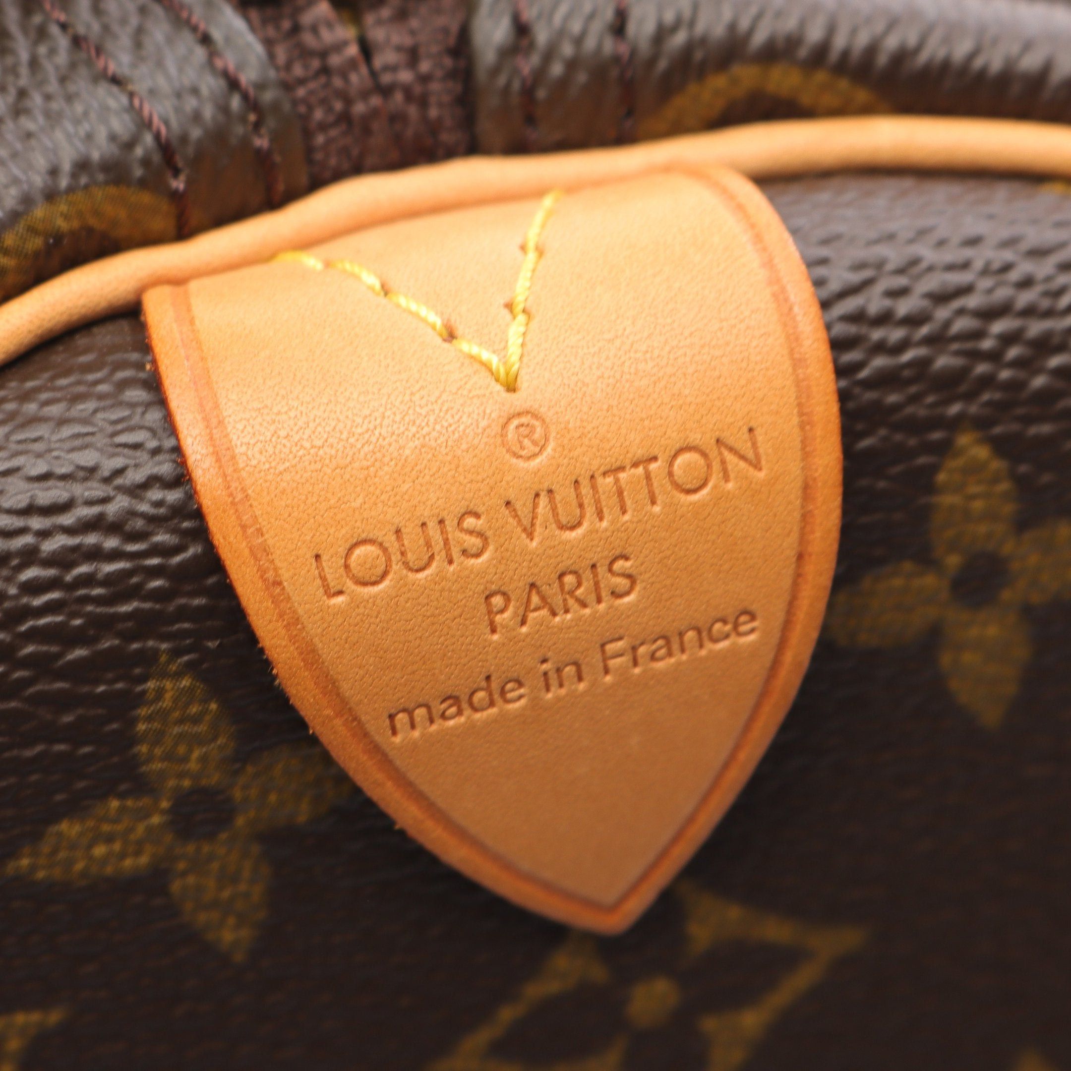 Louis Vuitton Louis Vuitton Keepall 45 Monogram Boston Bag Leather Brown Size ONE SIZE - 4 Thumbnail