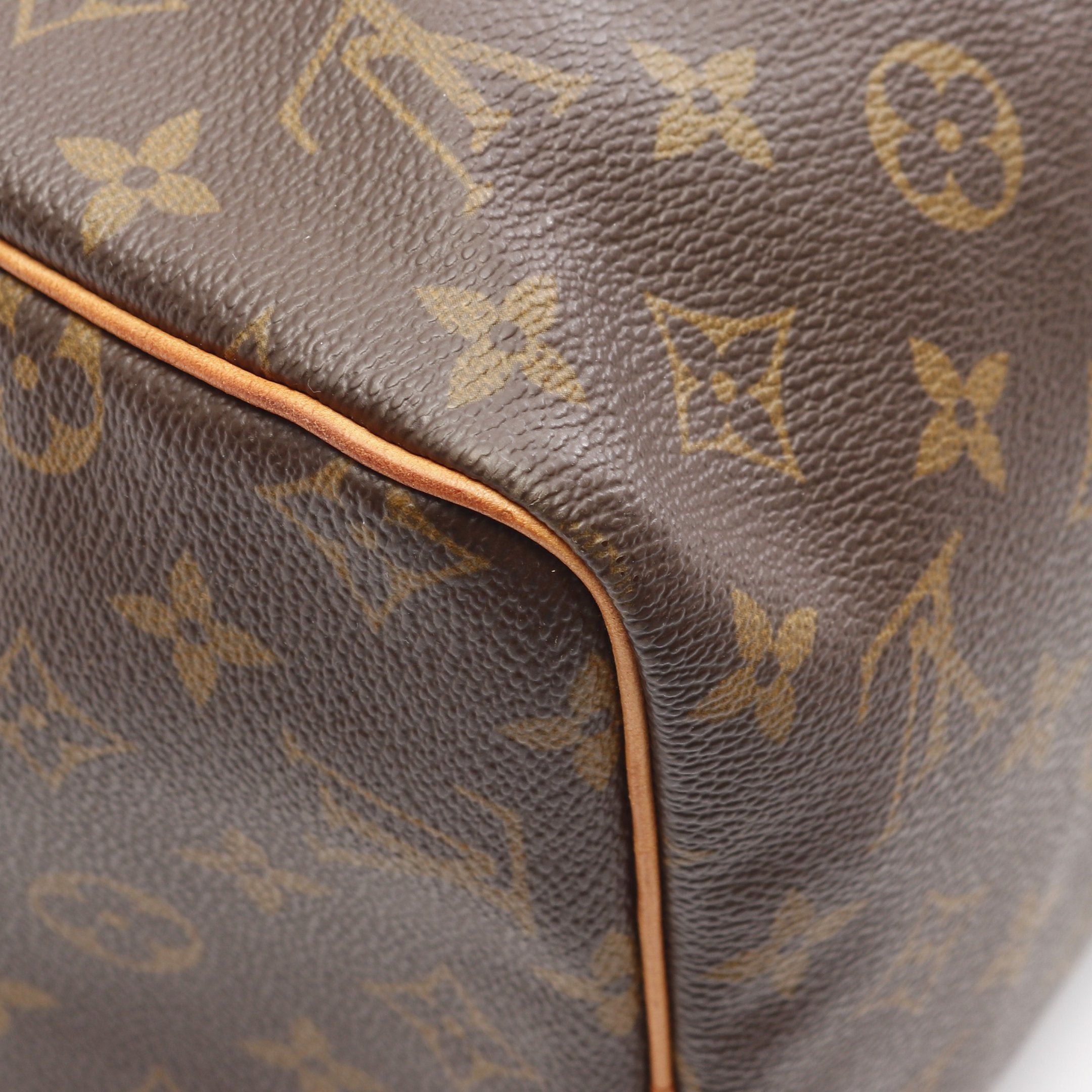 Louis Vuitton Louis Vuitton Speedy 30 Monogram Handbag Leather Brown Size ONE SIZE - 6 Thumbnail