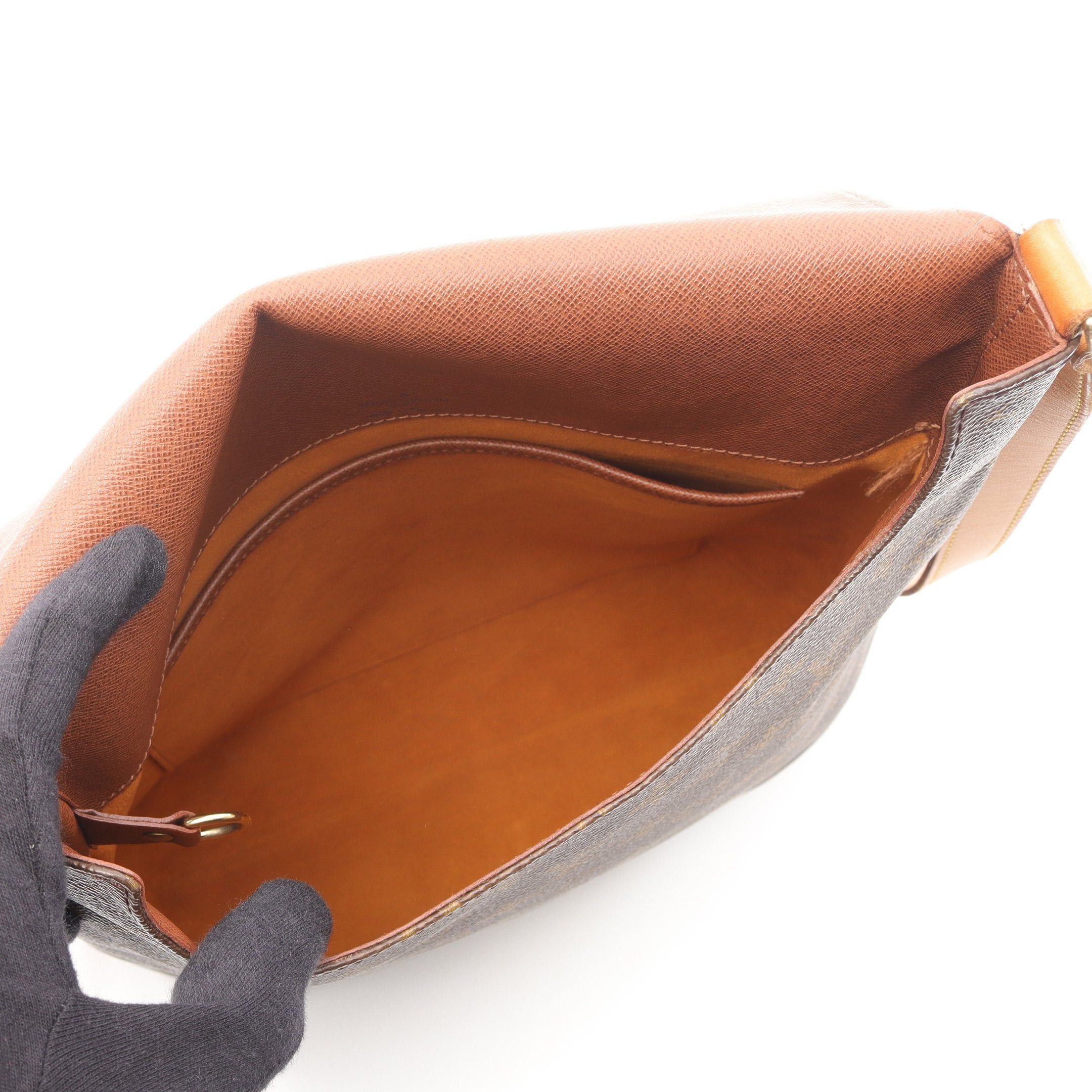 Louis Vuitton Louis Vuitton Musette Monogram Shoulder Bag Leather Brown Size ONE SIZE - 3 Thumbnail