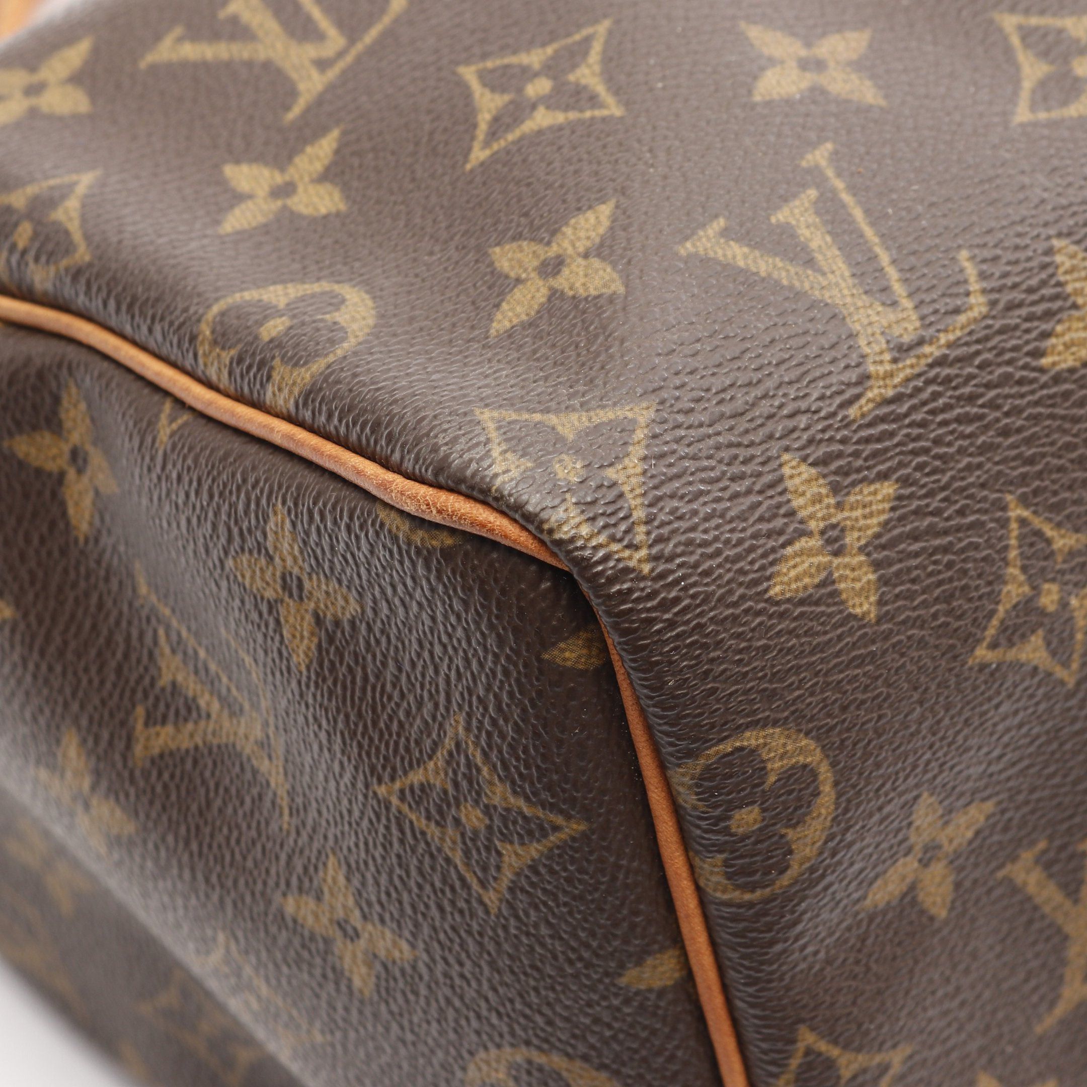 Louis Vuitton Louis Vuitton Speedy 25 Monogram Handbag Leather Brown Size ONE SIZE - 6 Thumbnail