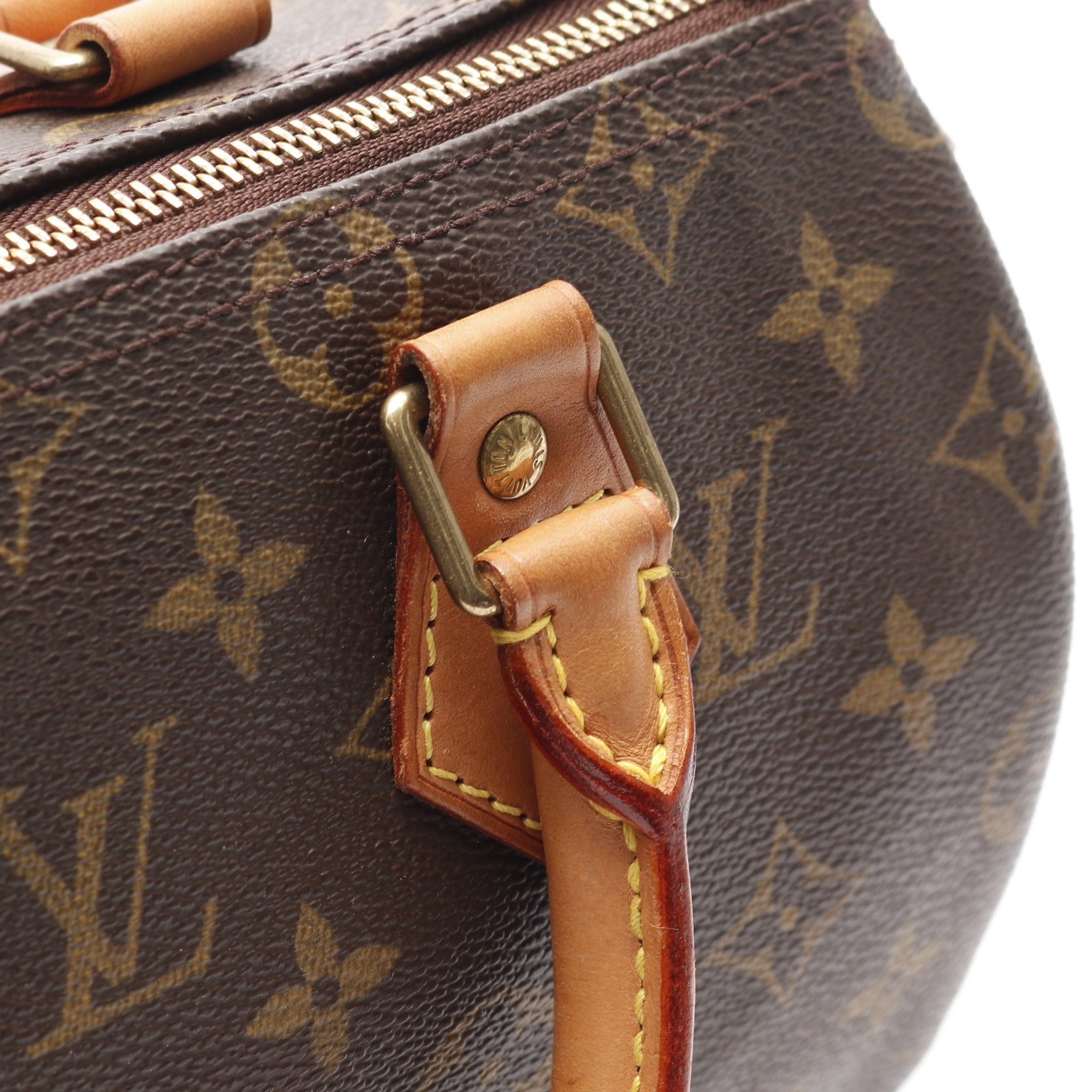 Louis Vuitton Louis Vuitton Speedy 25 Monogram Handbag Leather Brown Size ONE SIZE - 8 Thumbnail