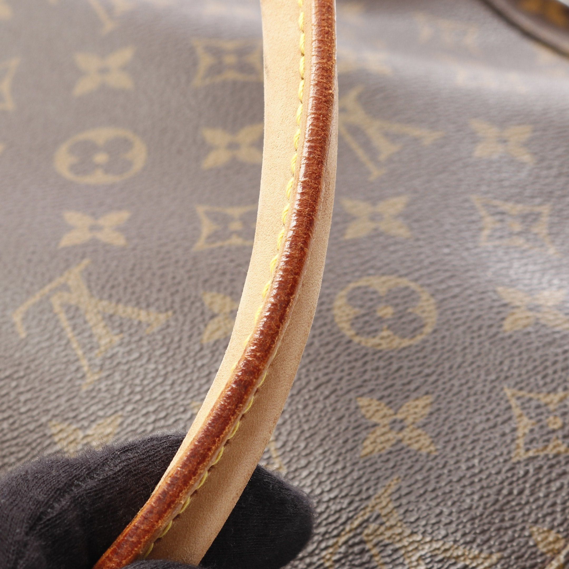 Louis Vuitton Louis Vuitton Looping Gm Monogram Shoulder Bag Leather Brown Size ONE SIZE - 10 Thumbnail