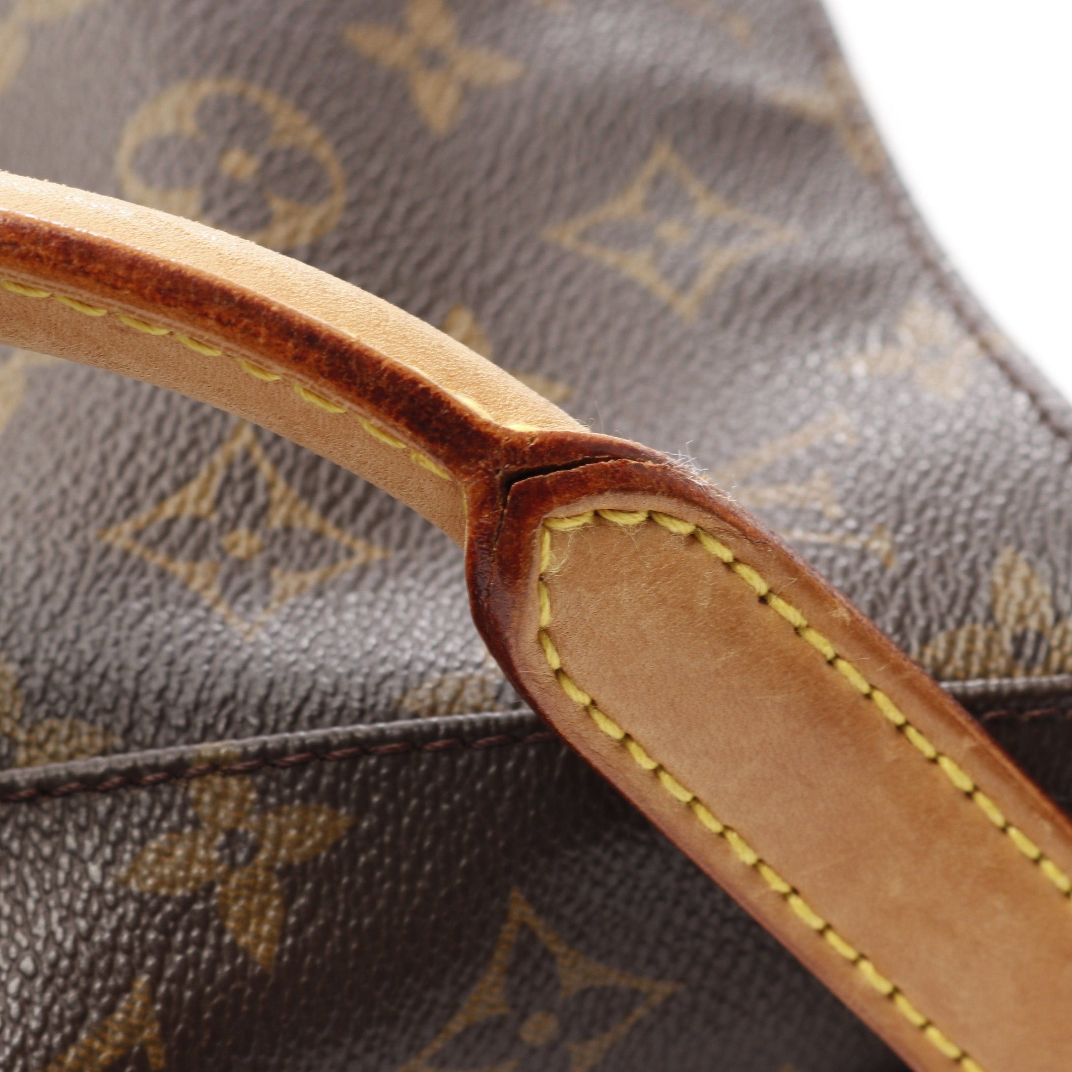 Louis Vuitton Louis Vuitton Looping Gm Monogram Shoulder Bag Leather Brown Size ONE SIZE - 6 Thumbnail
