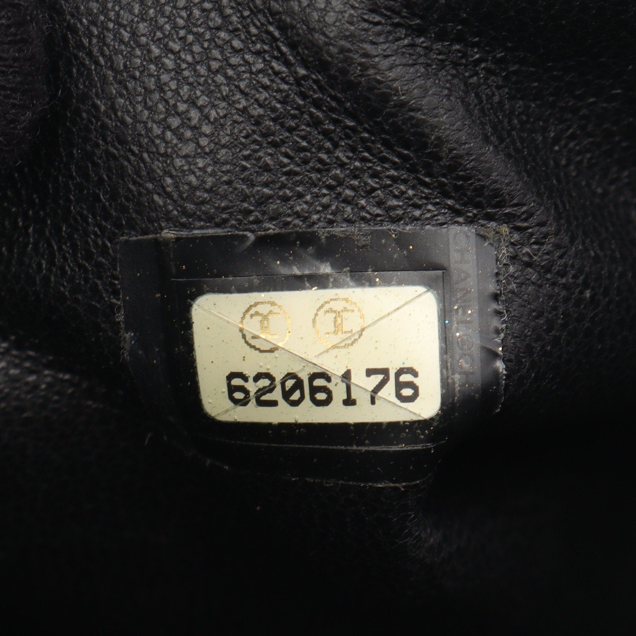 Chanel Chanel Matelasse Logo Mini Boston Bag Handbag Caviar Skin Black Silver Hardware Size ONE SIZE - 5 Thumbnail