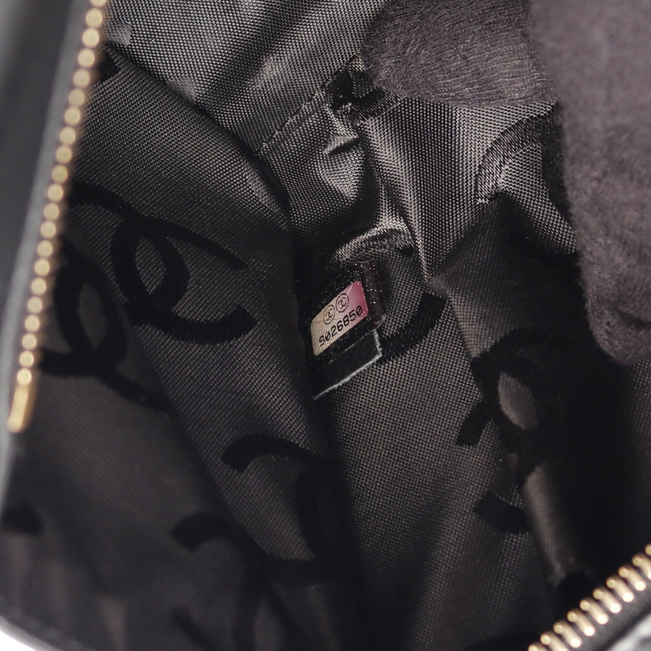 Chanel Chanel Wild Stitch Handbag Tote Bag Leather Black Gold Hardware Size ONE SIZE - 5 Thumbnail