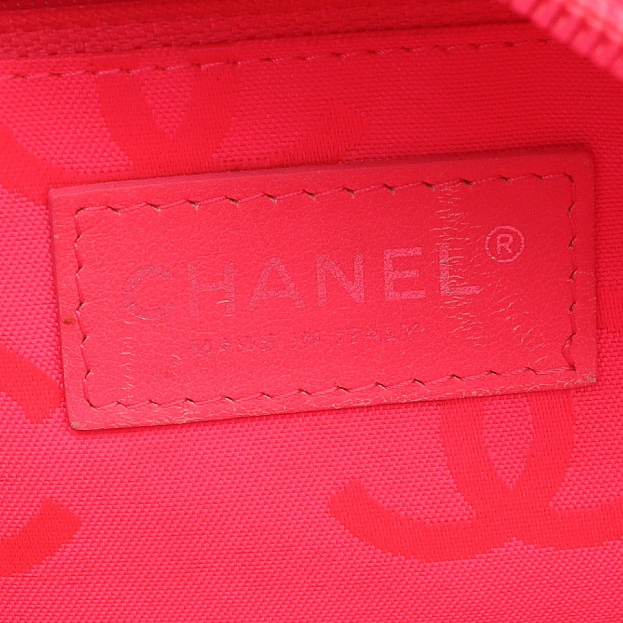 Chanel Chanel Cambon Line Large Shoulder Bag Tote Leather Black White Silver Hardware Size ONE SIZE - 4 Thumbnail