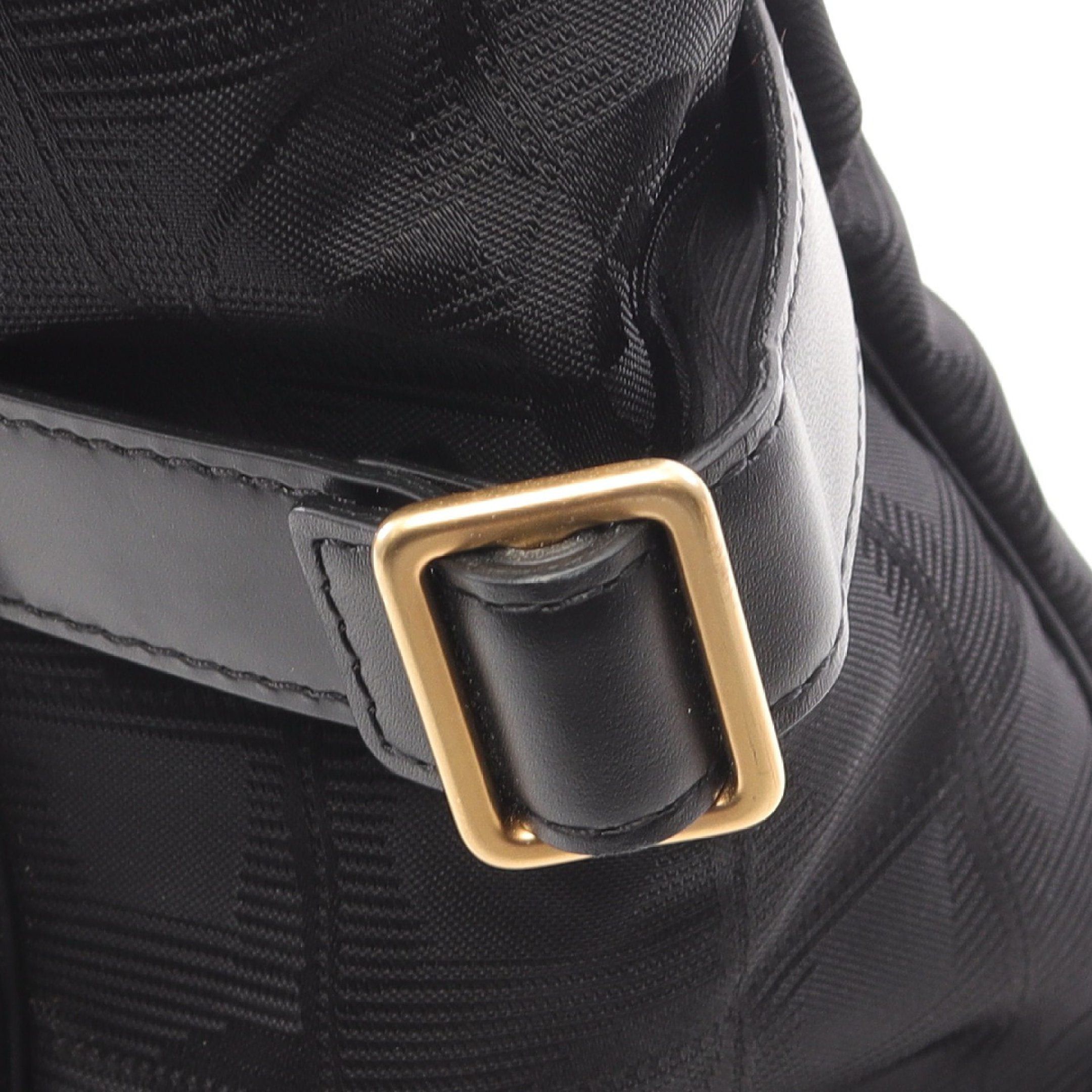 Chanel Chanel New Travel Line Gm Shoulder Bag Tote Nylon Canvas Leather Black Gold Hardware Size ONE SIZE - 8 Thumbnail