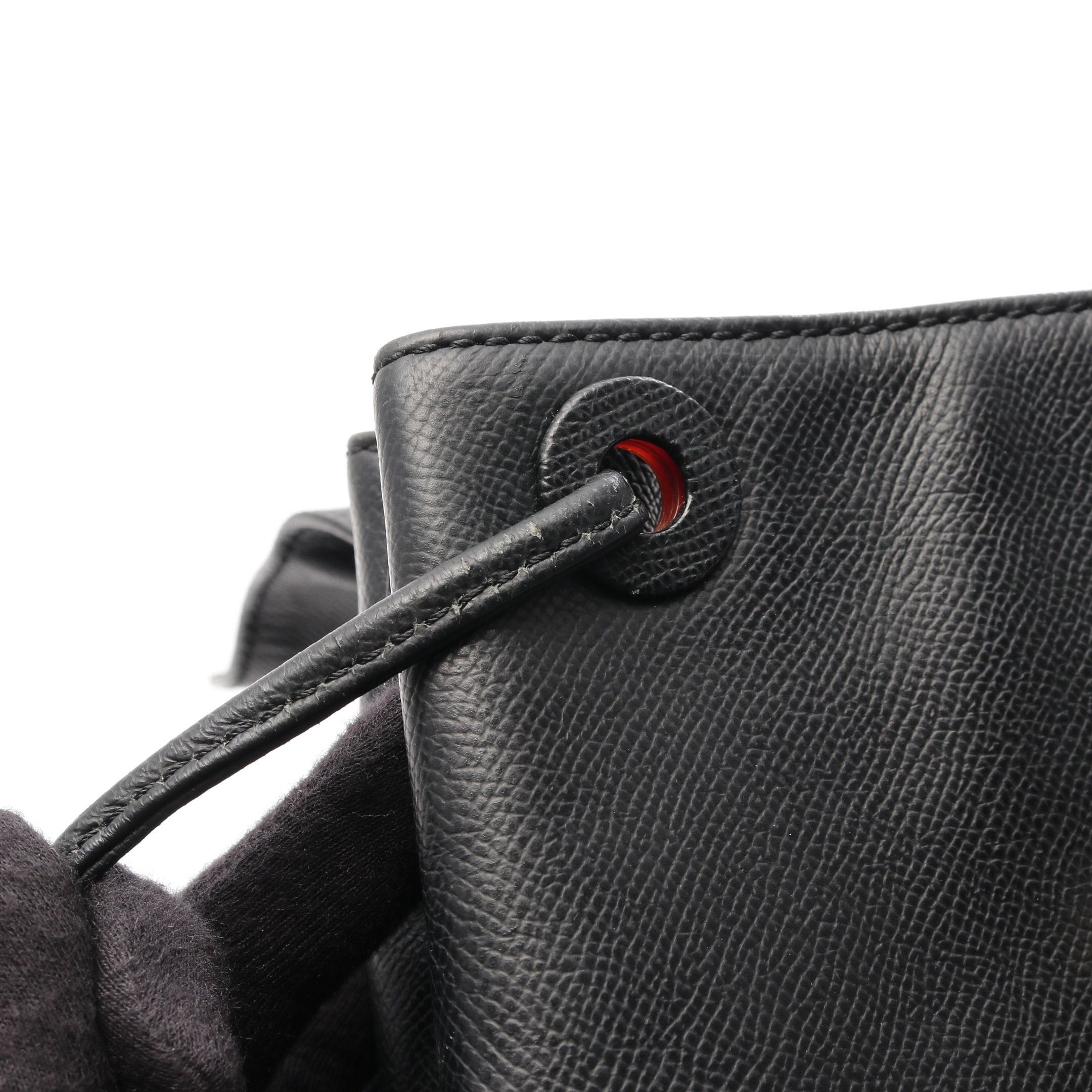 Chanel Chanel Coco Mark Rucksack Caviar Skin Black Gold Hardware Size ONE SIZE - 9 Thumbnail