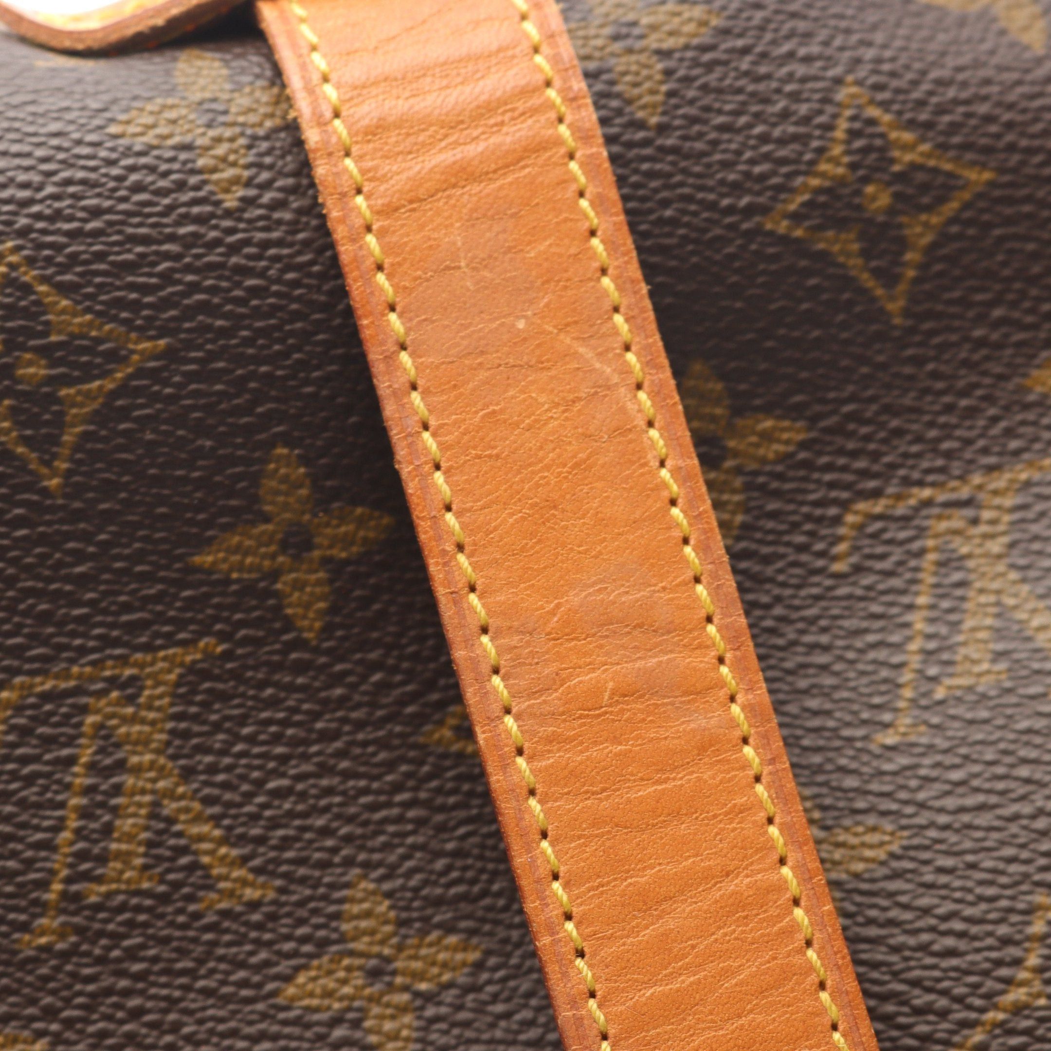 Louis Vuitton Louis Vuitton Saumur 35 Monogram Shoulder Bag Leather Brown Size ONE SIZE - 12 Thumbnail