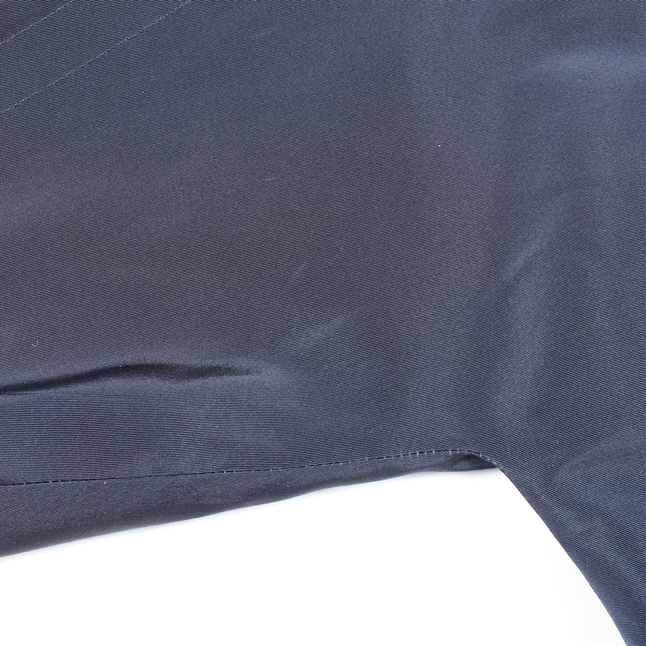 Dior Dior Front Zip Tunic Blouse Silk Navy Size ONE SIZE - 5 Thumbnail