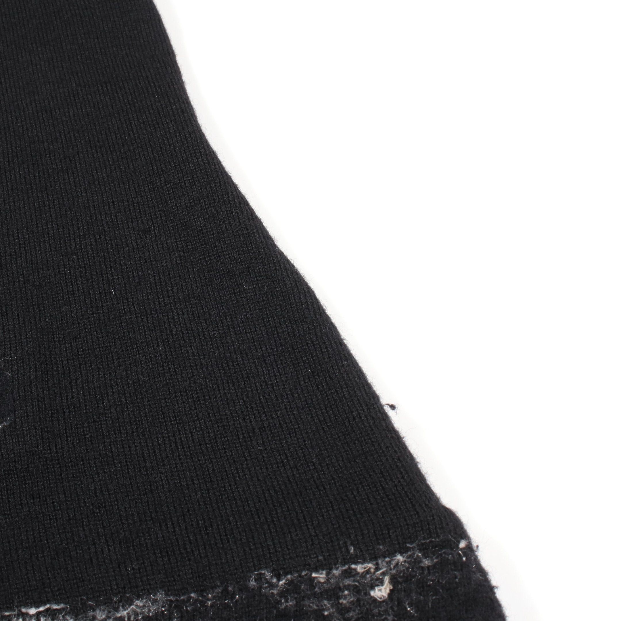 Chanel Chanel Tweed Knit Short Sleeve Cashmere Black White Ivory Size ONE SIZE - 6 Thumbnail