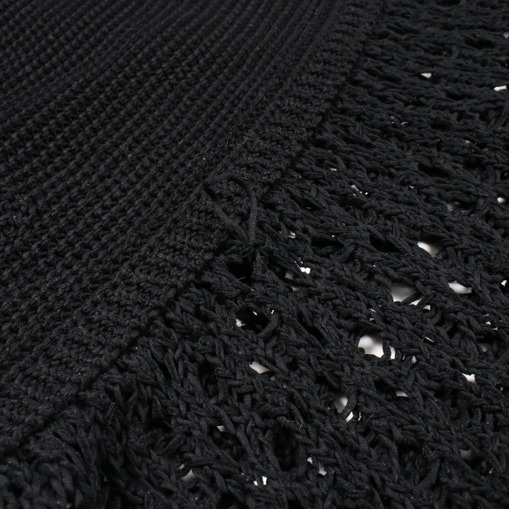 Chanel Chanel Knit Dress Cotton Black Size ONE SIZE - 6 Thumbnail