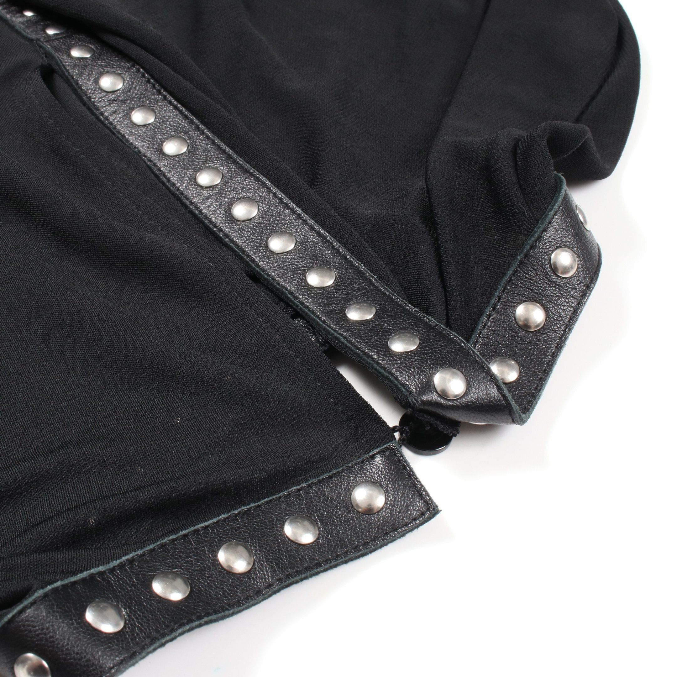 Celine Celine One Piece Lamb Leather Black Studs Size ONE SIZE - 6 Thumbnail
