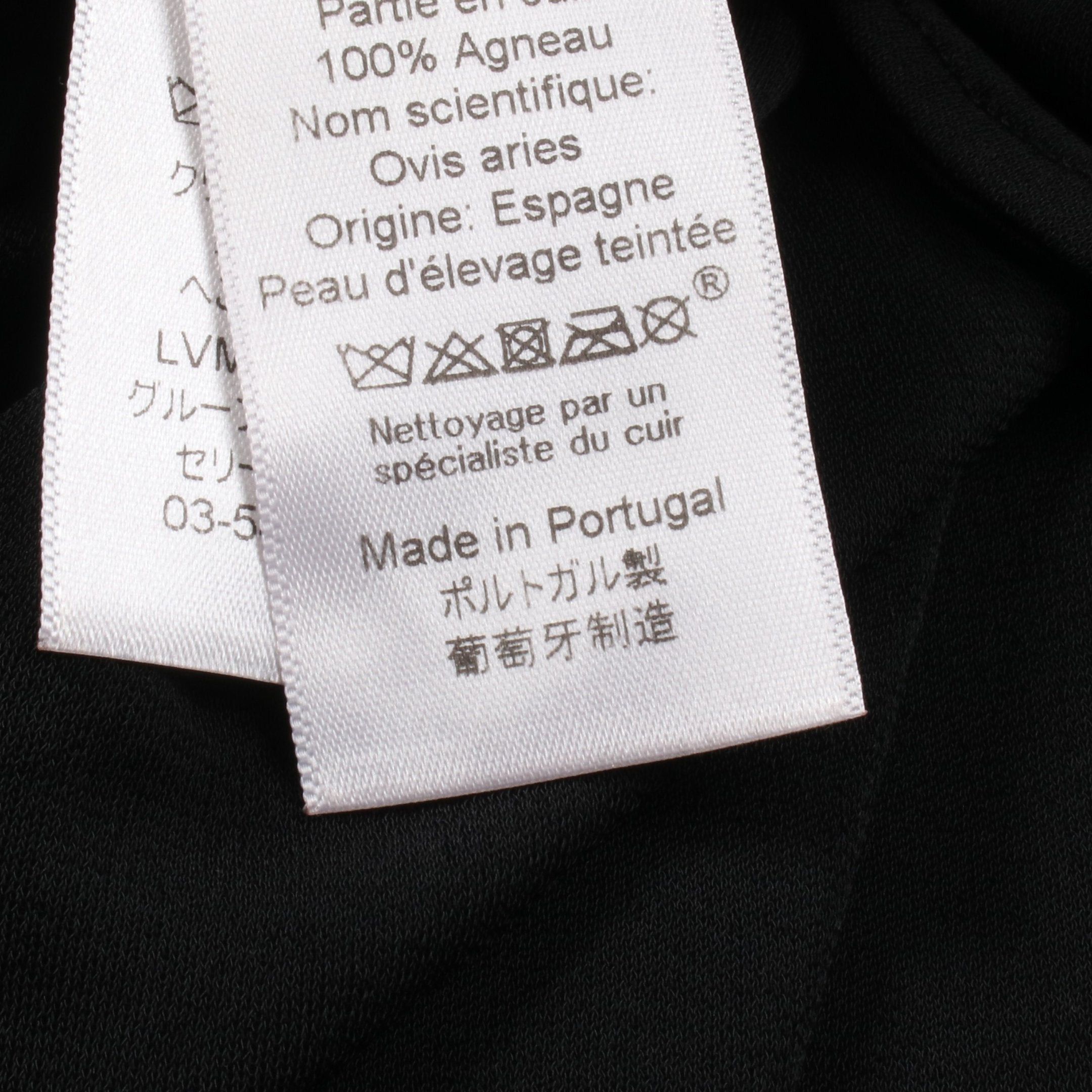 Celine Celine One Piece Lamb Leather Black Studs Size ONE SIZE - 5 Thumbnail