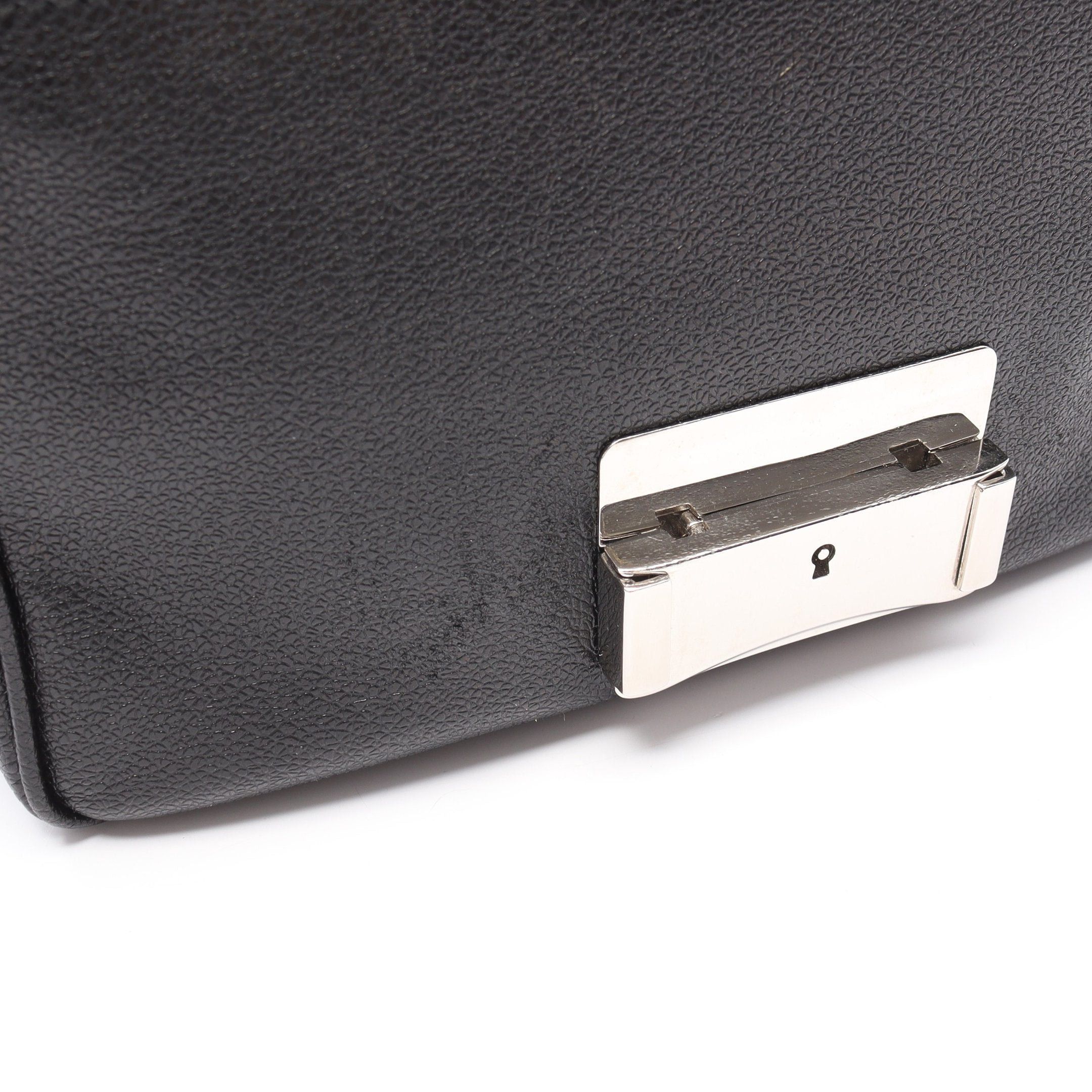 Bvlgari Bvlgari Clutch Bag Second Leather Black Size ONE SIZE - 5 Thumbnail