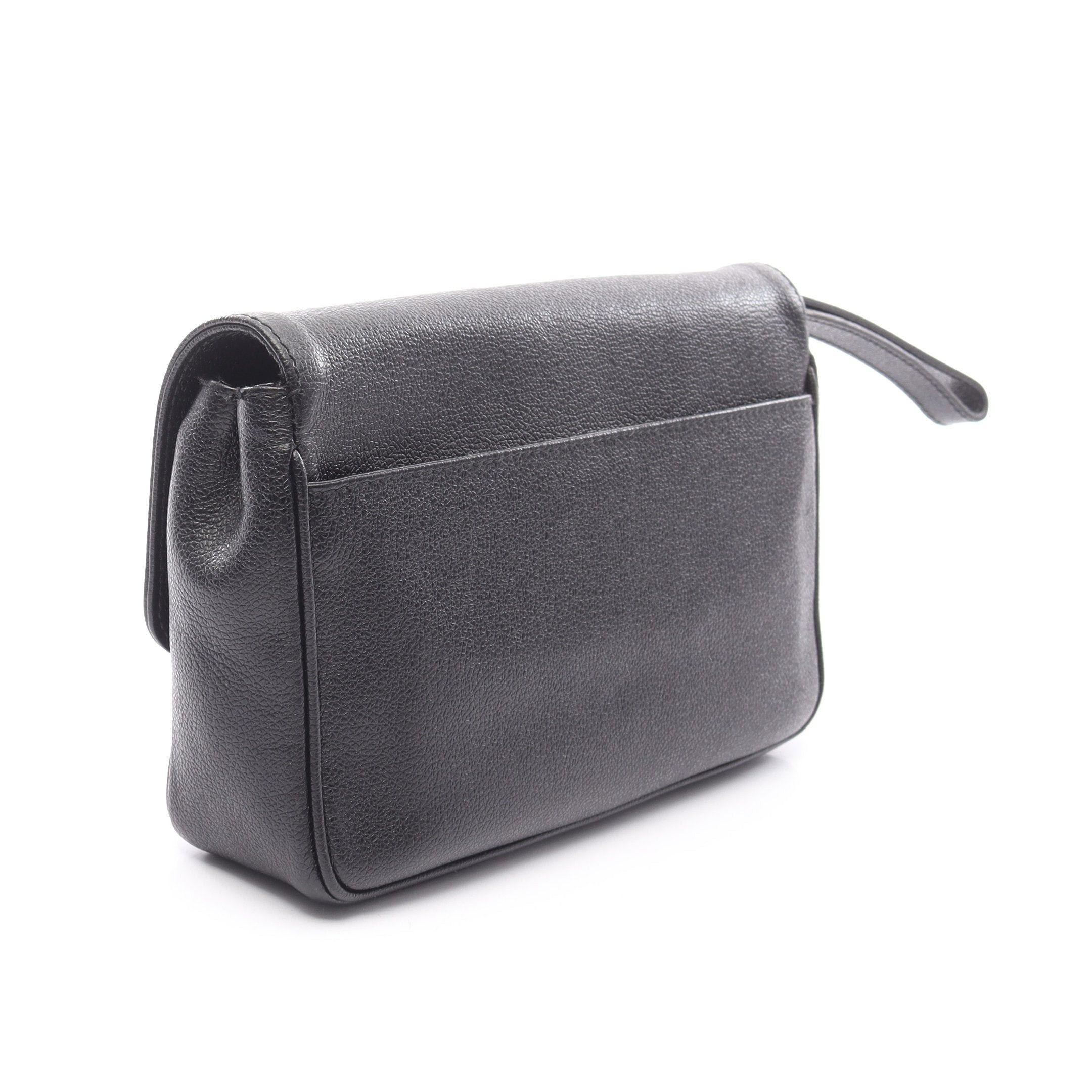 Bvlgari Bvlgari Clutch Bag Second Leather Black Size ONE SIZE - 2 Thumbnail