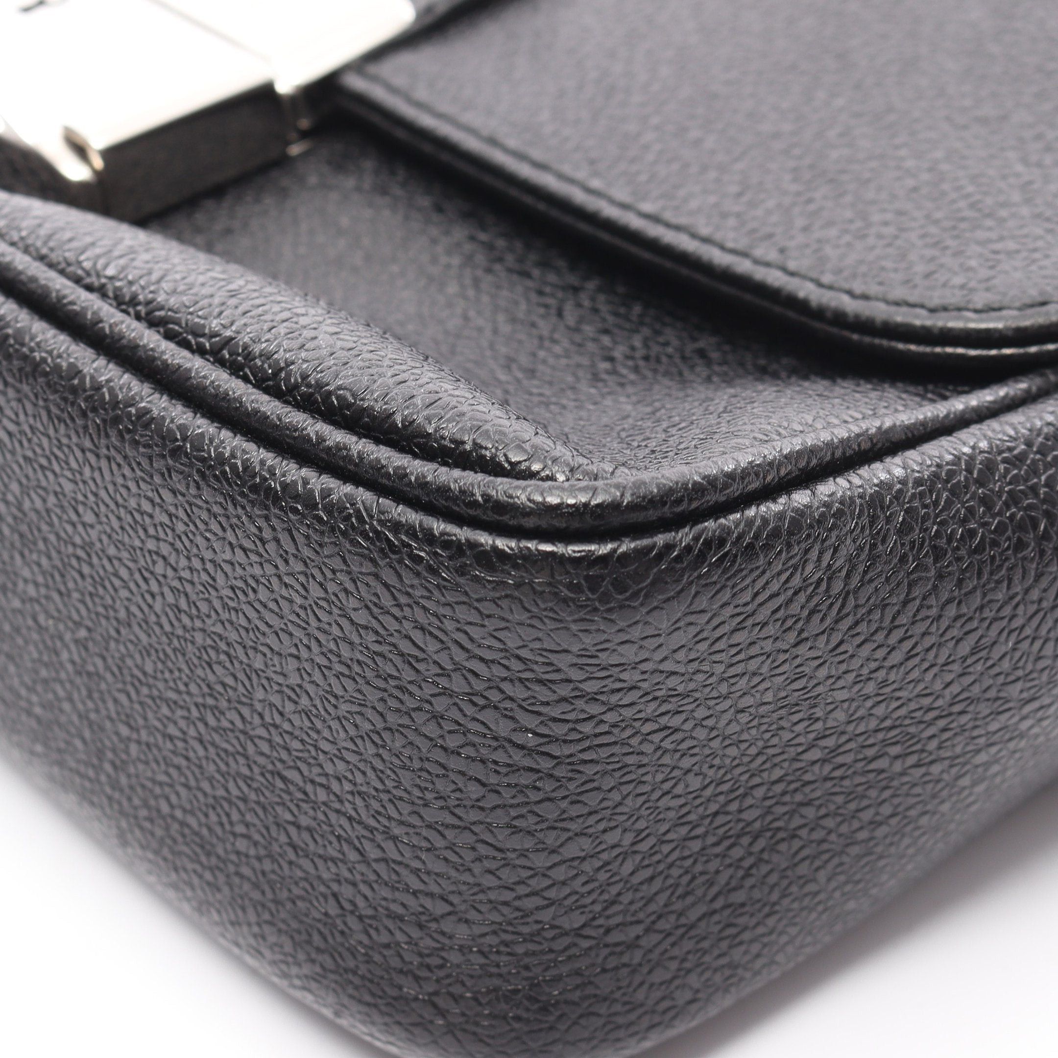 Bvlgari Bvlgari Clutch Bag Second Leather Black Size ONE SIZE - 6 Thumbnail