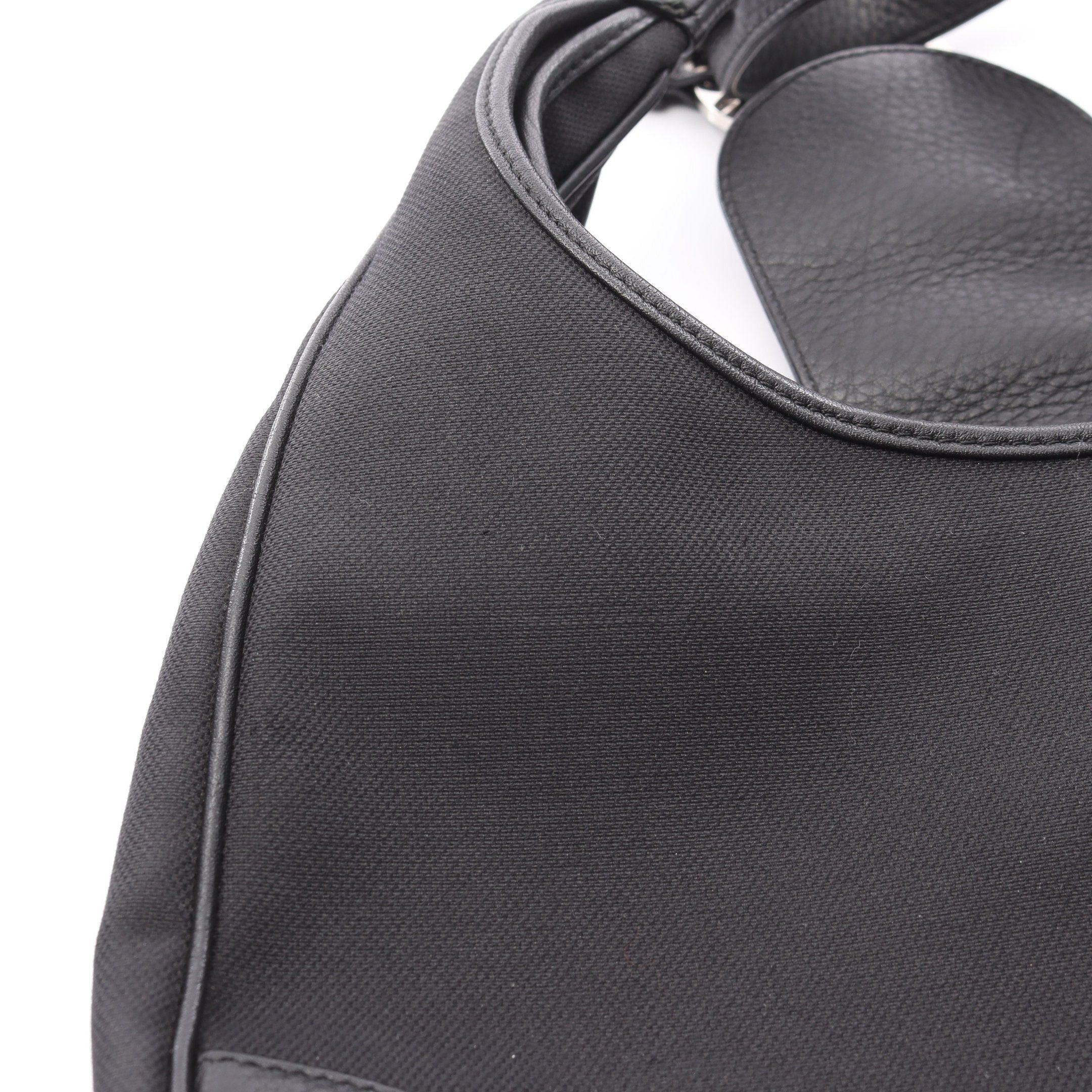 Bvlgari Bvlgari One Shoulder Bag Canvas Leather Black Size ONE SIZE - 7 Thumbnail