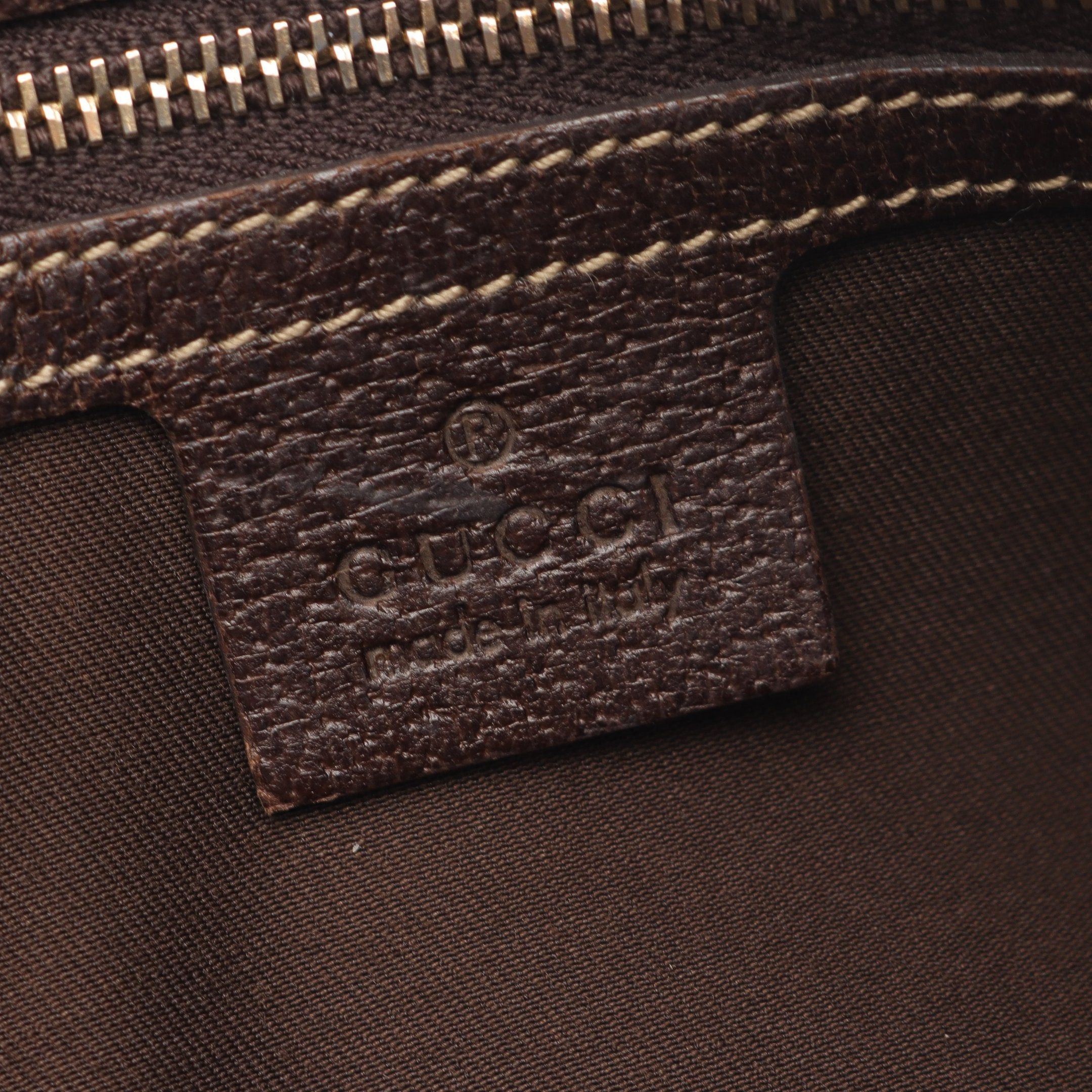 Gucci Gucci Gg Canvas Shoulder Bag Leather Beige Brown Size ONE SIZE - 4 Thumbnail
