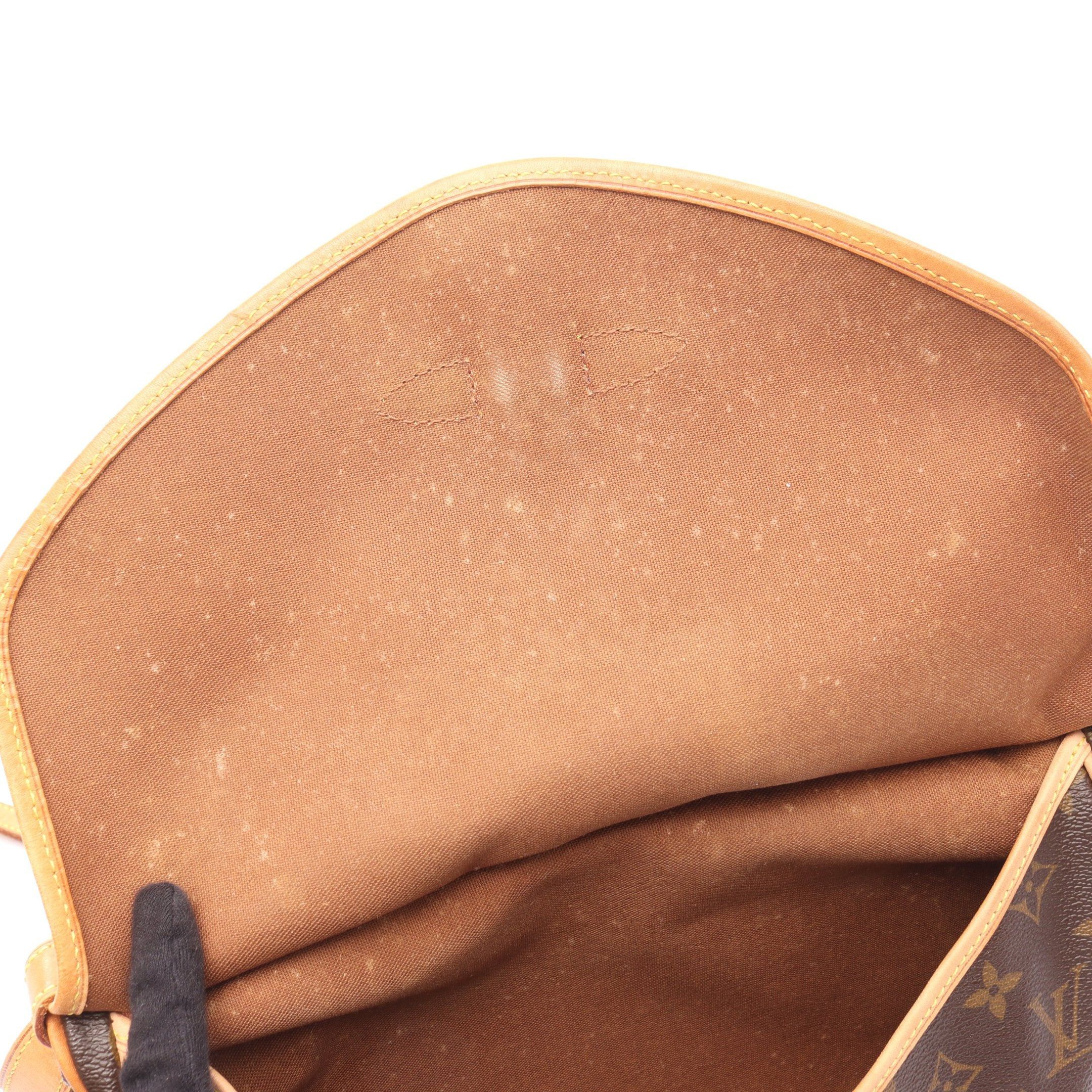 Louis Vuitton Louis Vuitton Saumur 30 Monogram Shoulder Bag Leather Brown Size ONE SIZE - 7 Thumbnail