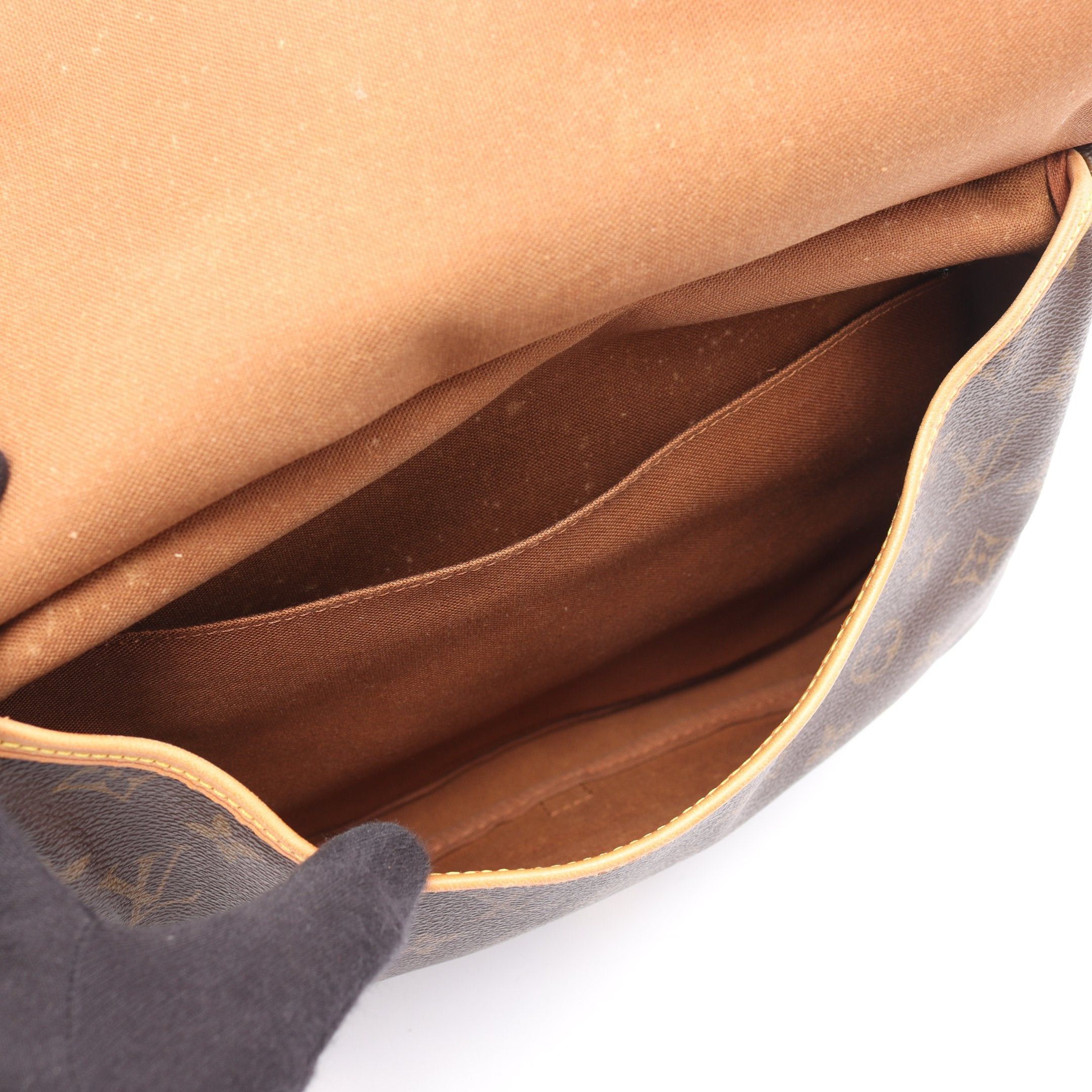 Louis Vuitton Louis Vuitton Saumur 30 Monogram Shoulder Bag Leather Brown Size ONE SIZE - 4 Thumbnail