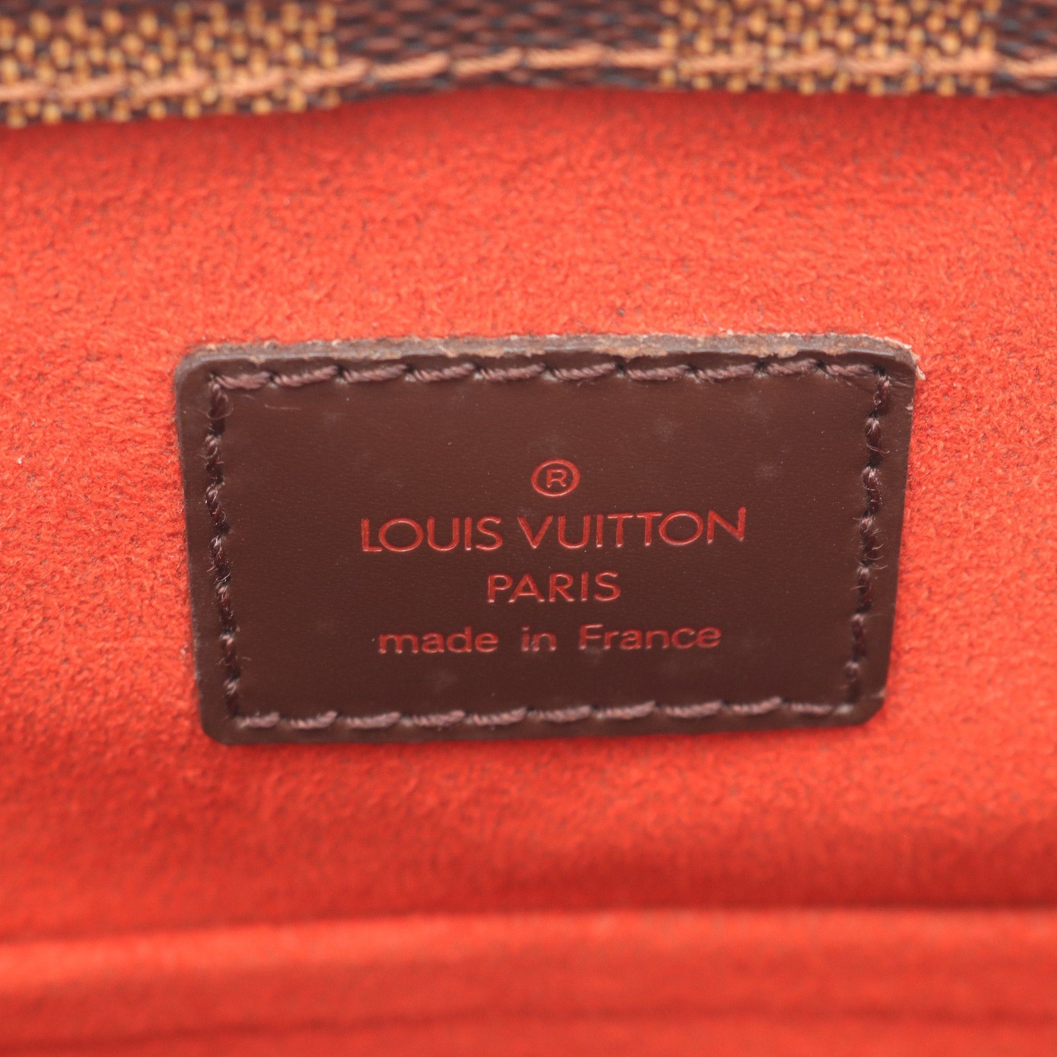 Louis Vuitton Louis Vuitton Parioli Pm Damier Ebene Shoulder Bag Tote Leather Brown Size ONE SIZE - 4 Thumbnail
